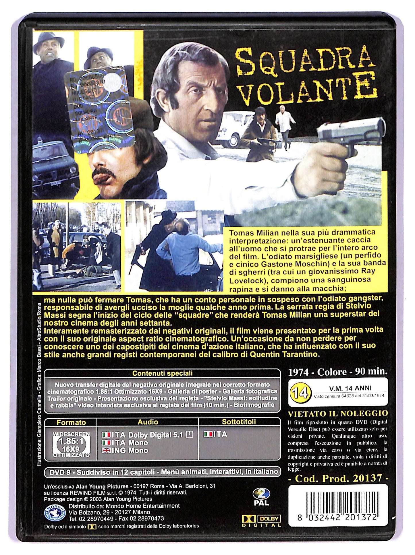 EBOND squadra volante DVD D777654
