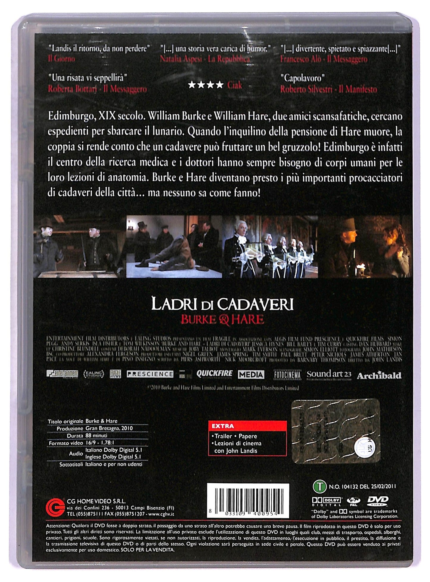 EBOND Ladri di Cadaveri - Burke & Hare DVD D777710