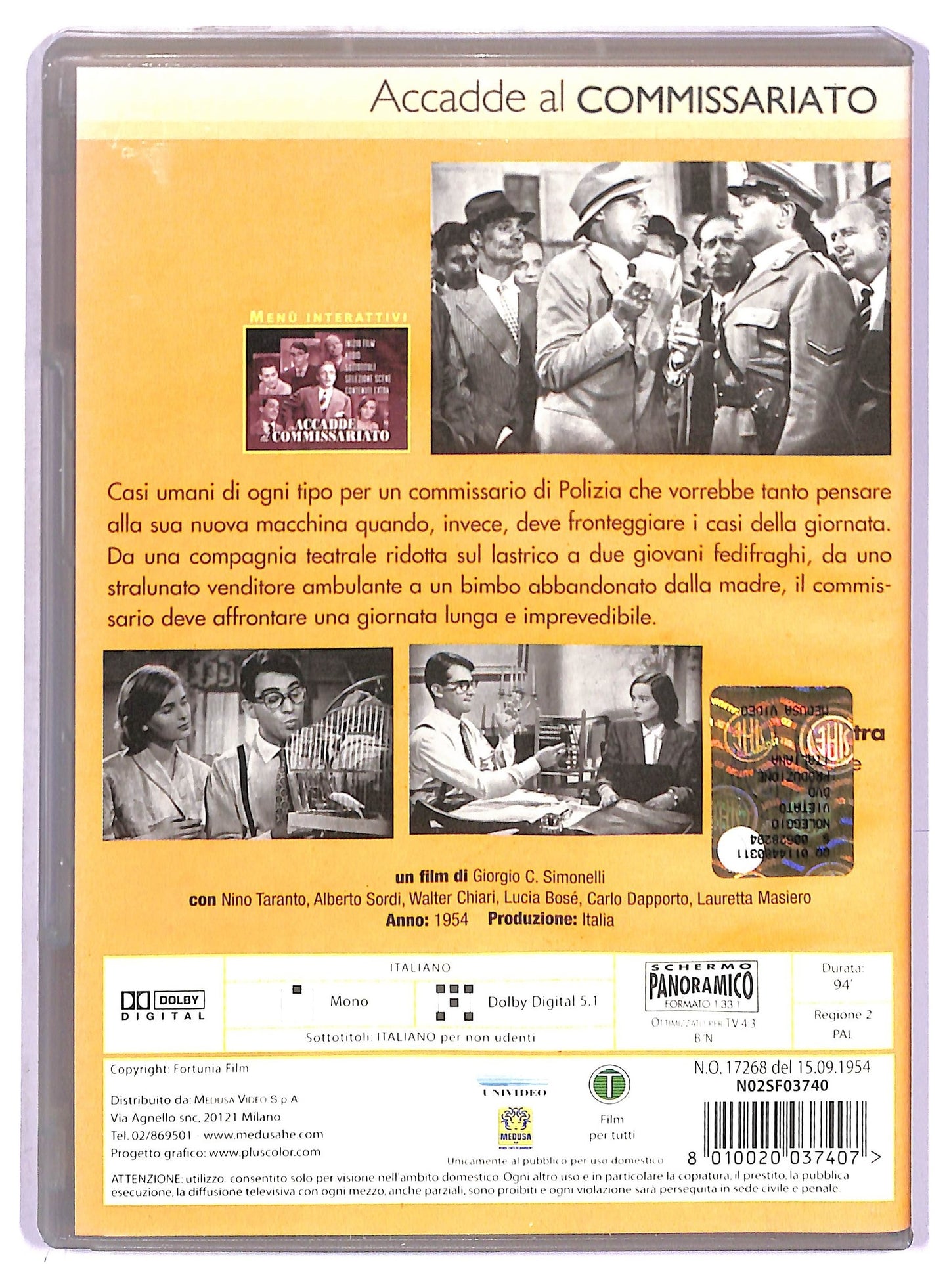 EBOND Accadde al commissariato DVD D777718