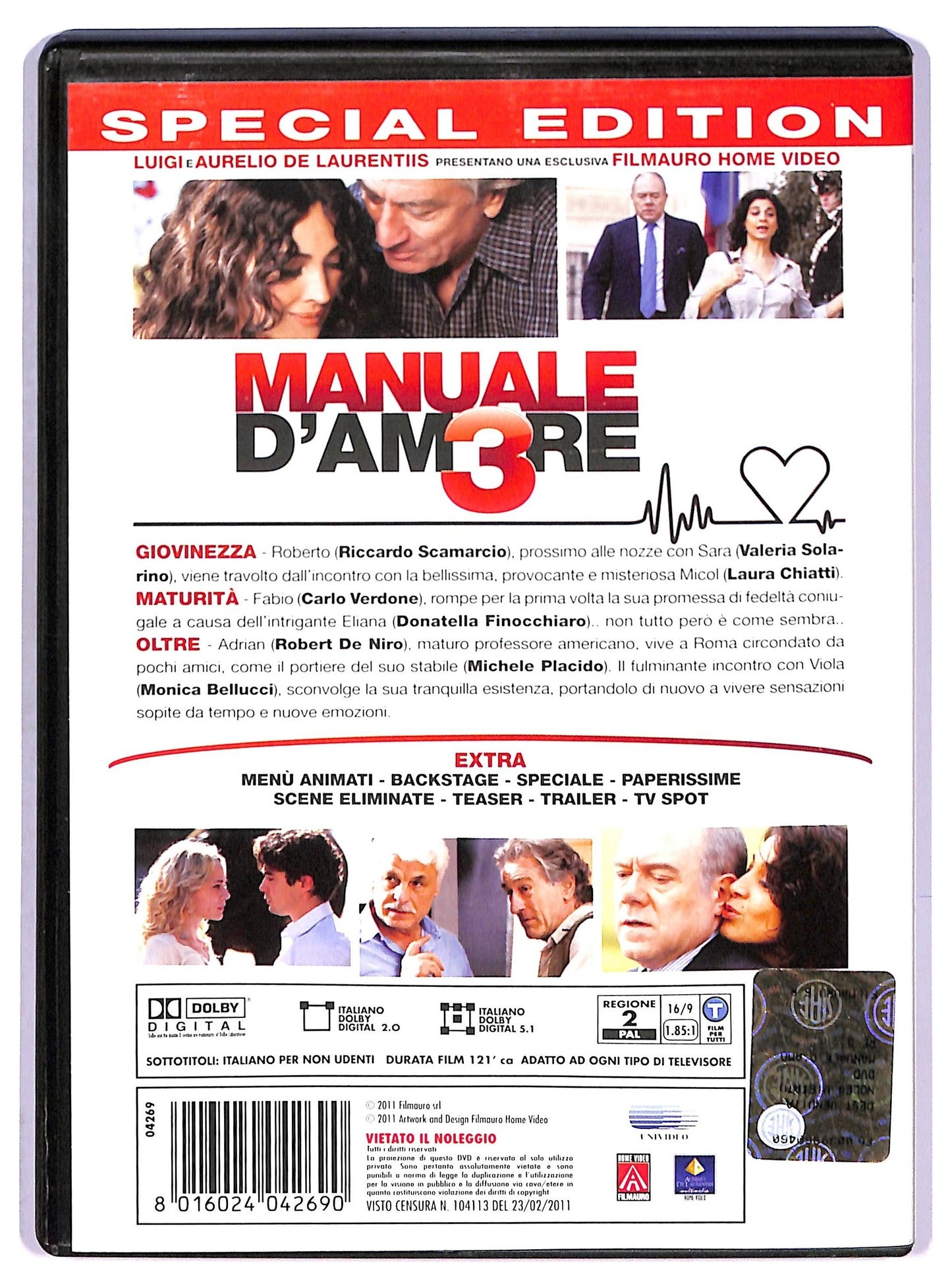 EBOND Manuale d'amore 3 Speciale Edition DVD D777740