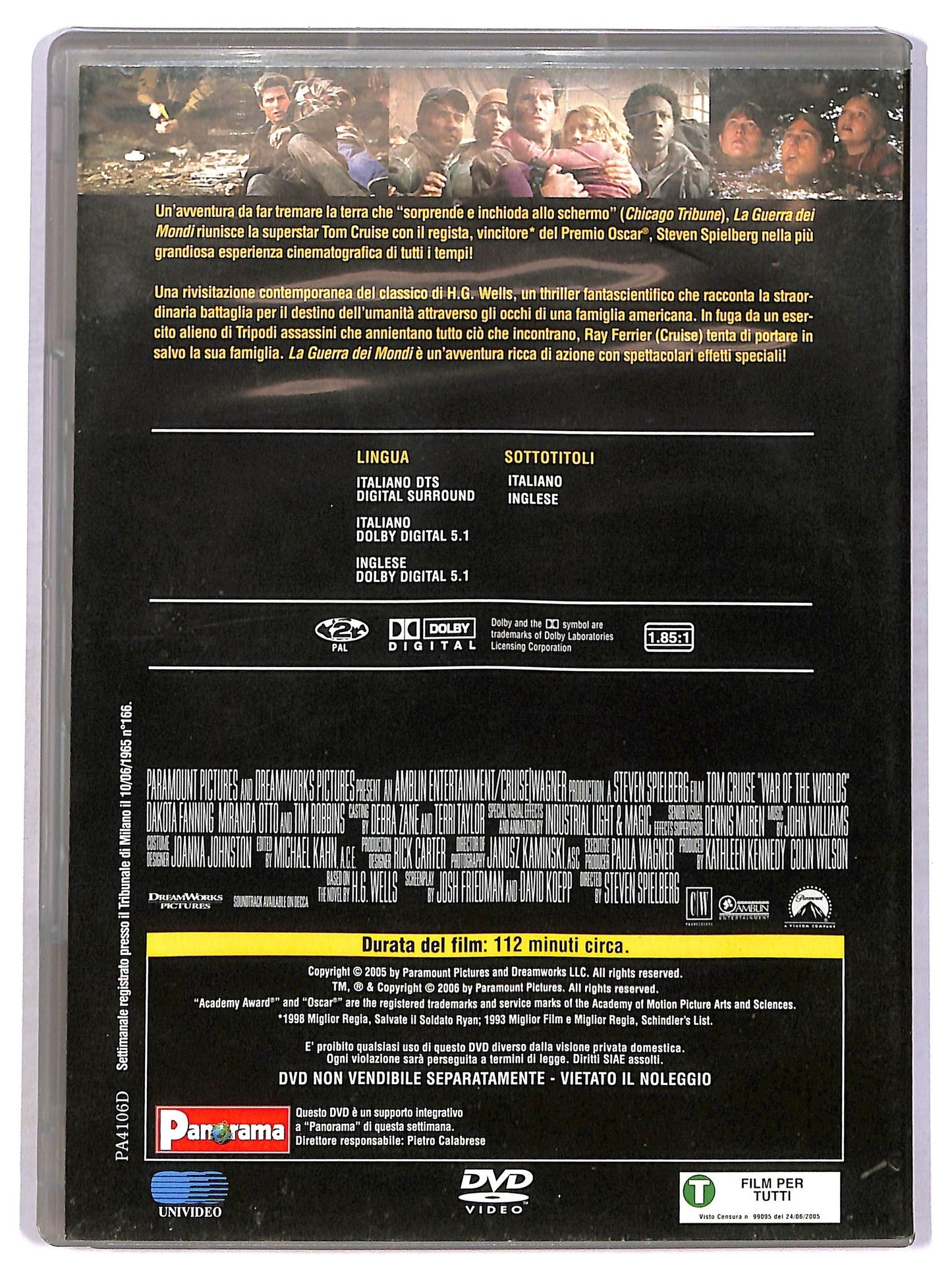 EBOND La Guerra Dei Mondi DVD Editoriale D777828