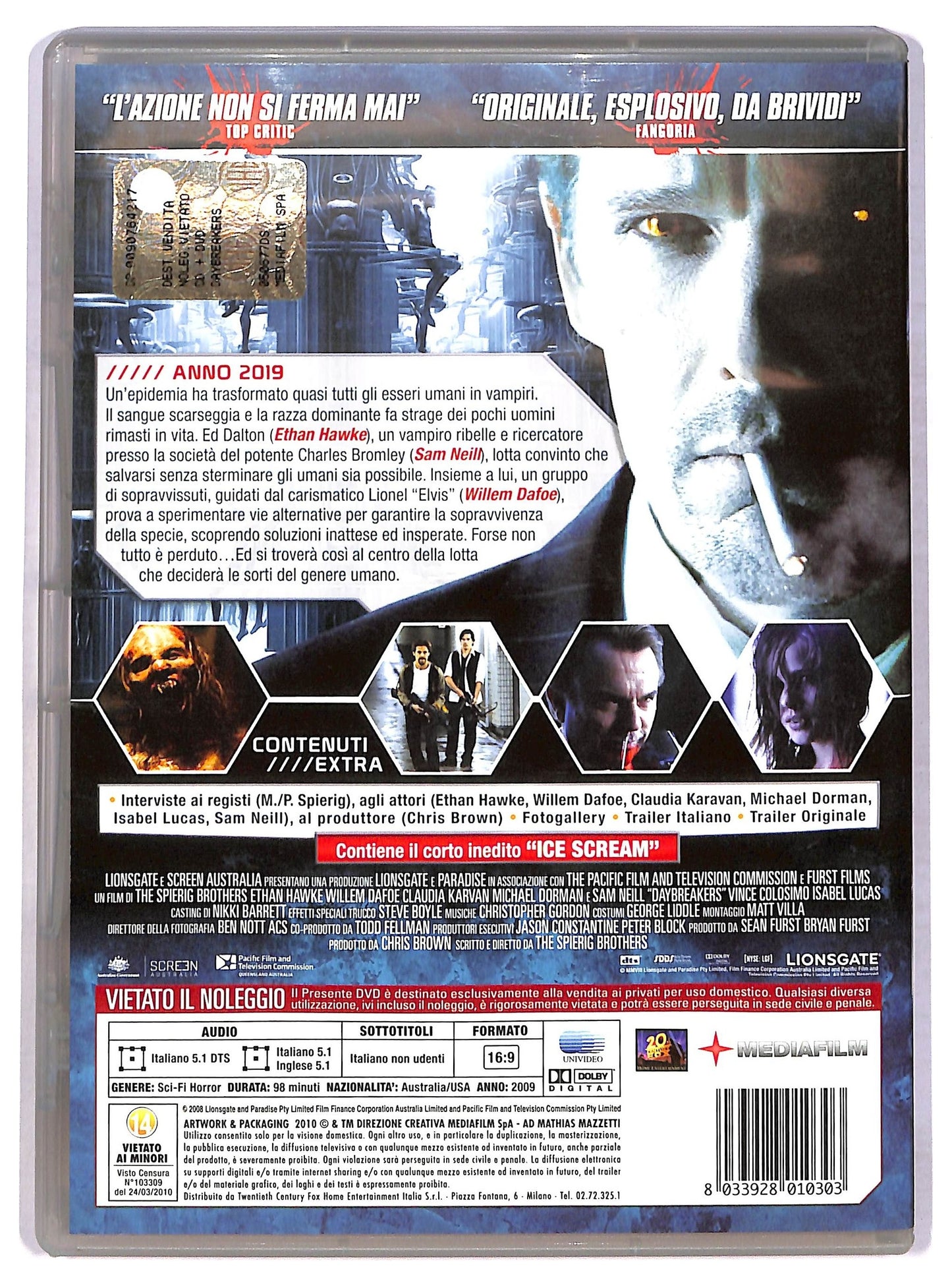 EBOND Daybreakers - L'ultimo vampiro DVD D777834