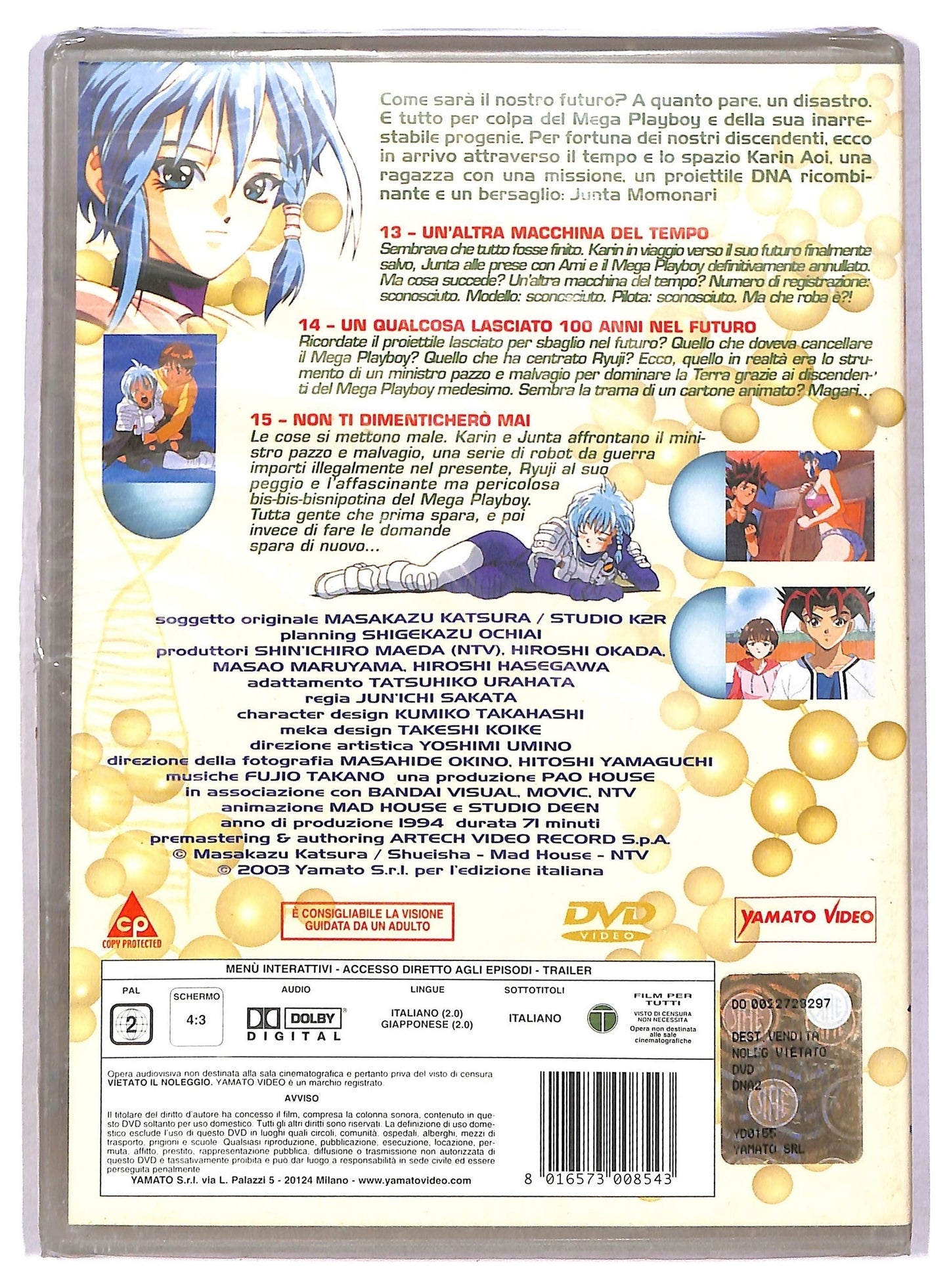 EBOND Dna 2 file 5 episodi 13 - 15 DVD D777859