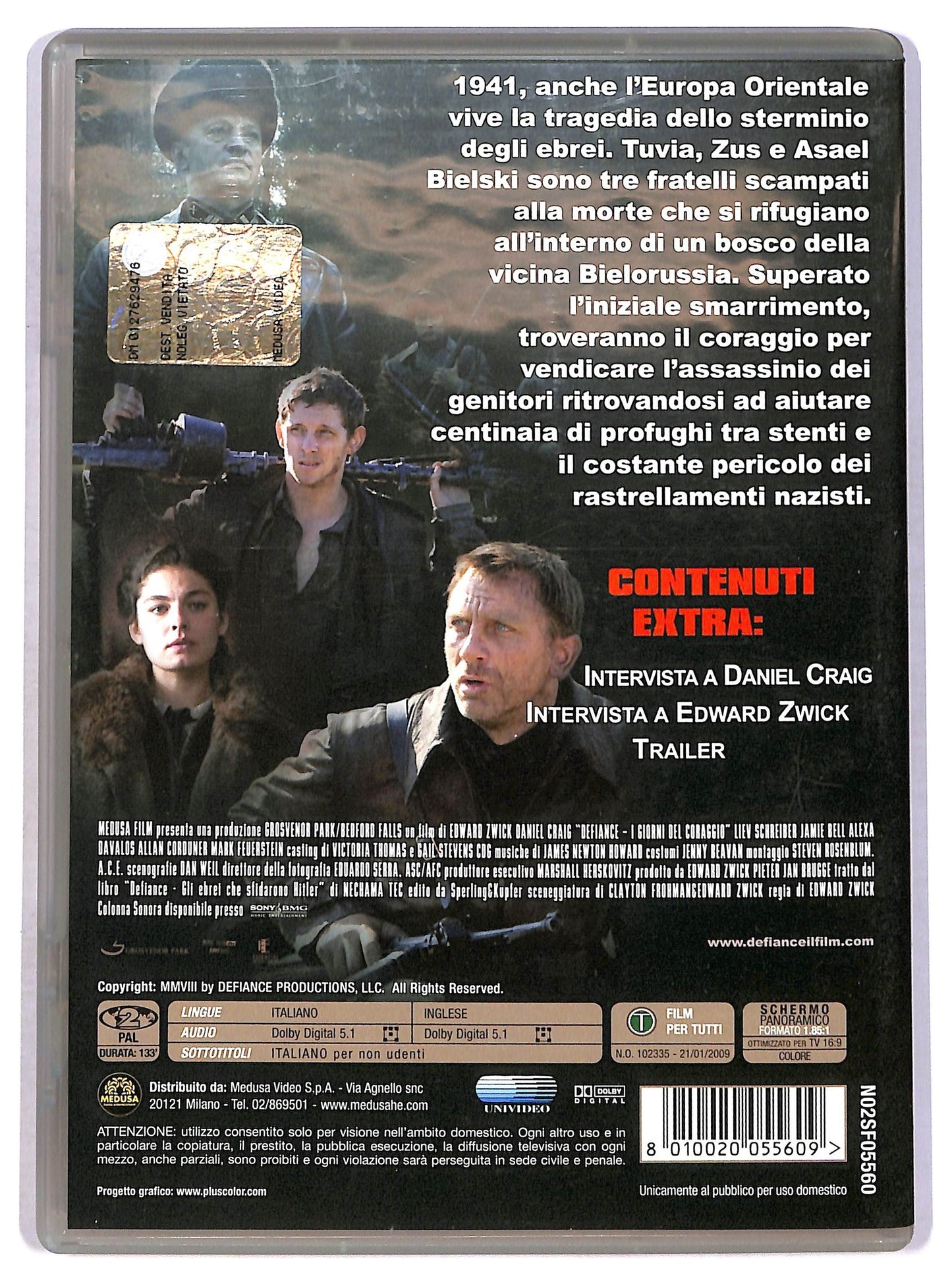 EBOND defiance - giorni del coraggio DVD D777907