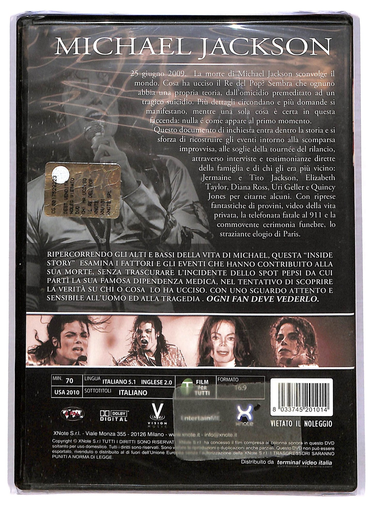 EBOND Michael Jackson - Chi ha ucciso il re del pop? DVD D777960
