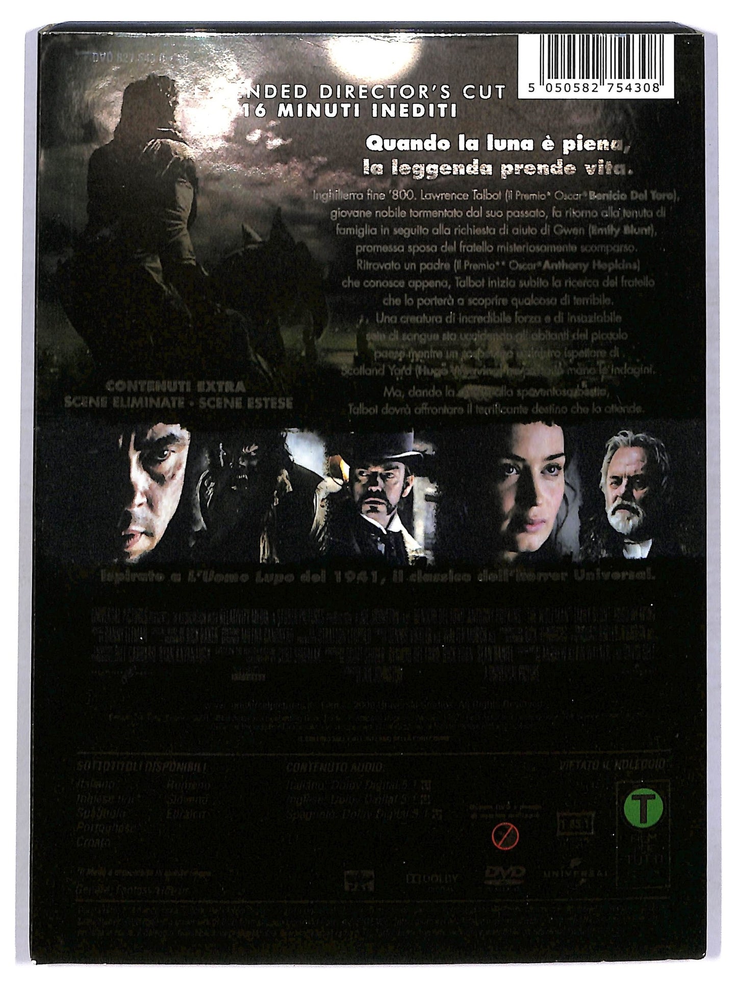 EBOND The Wolfman - Slipcase DVD D778011