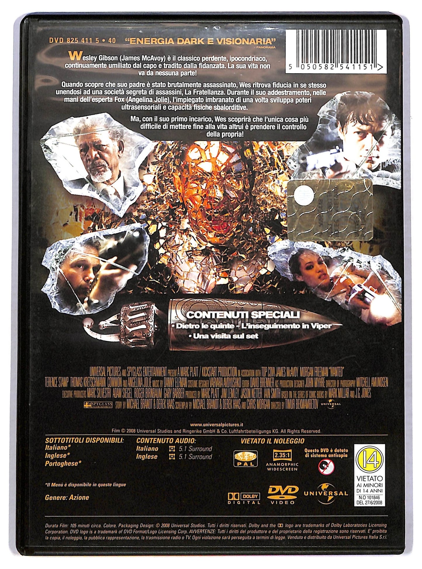 EBOND Wanted - Scegli Il Tuo Destino DVD D778016