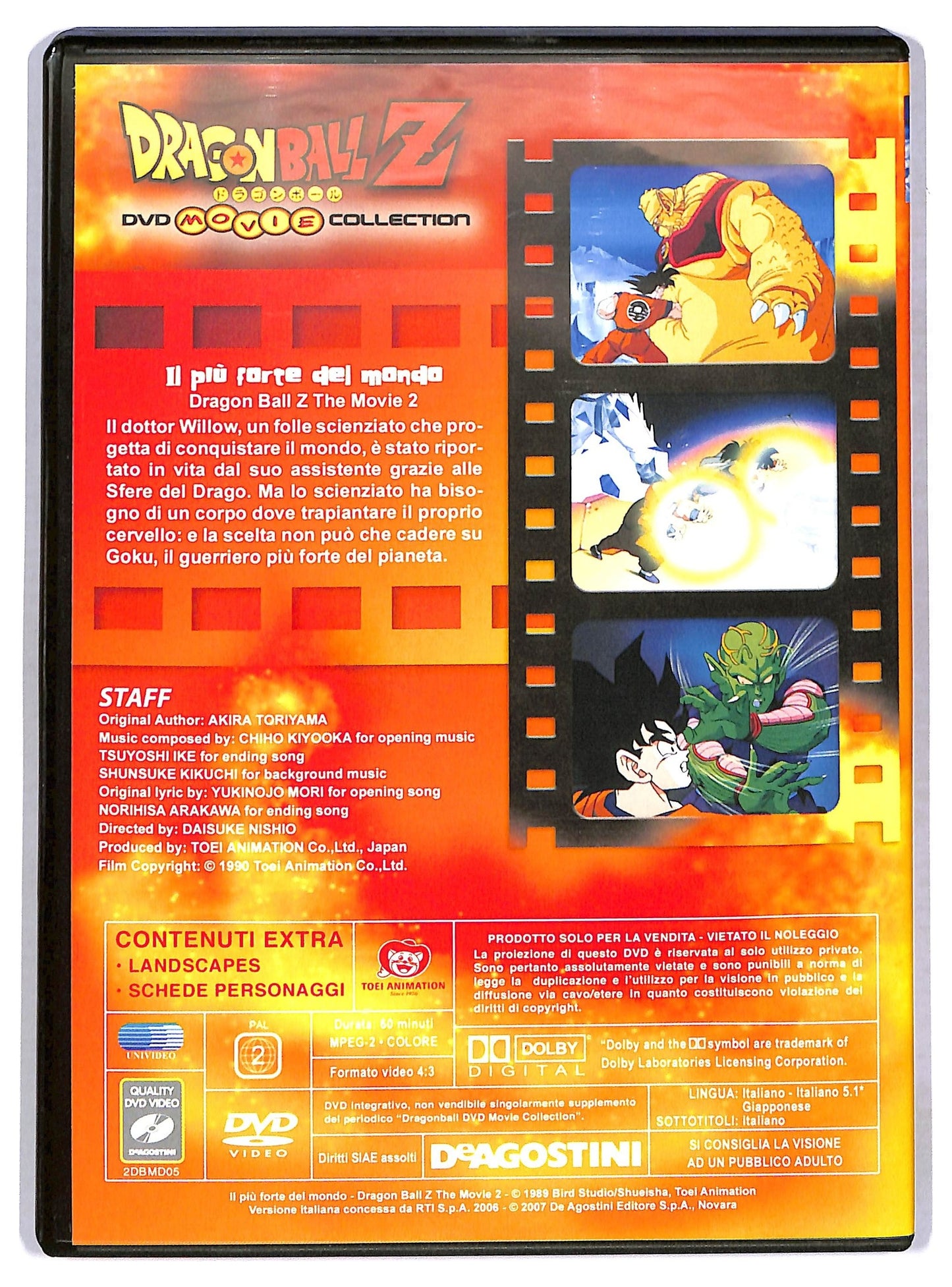 EBOND Dragonball Z IL Piu Forte Del Mondo EDITORIALE DVD D778018