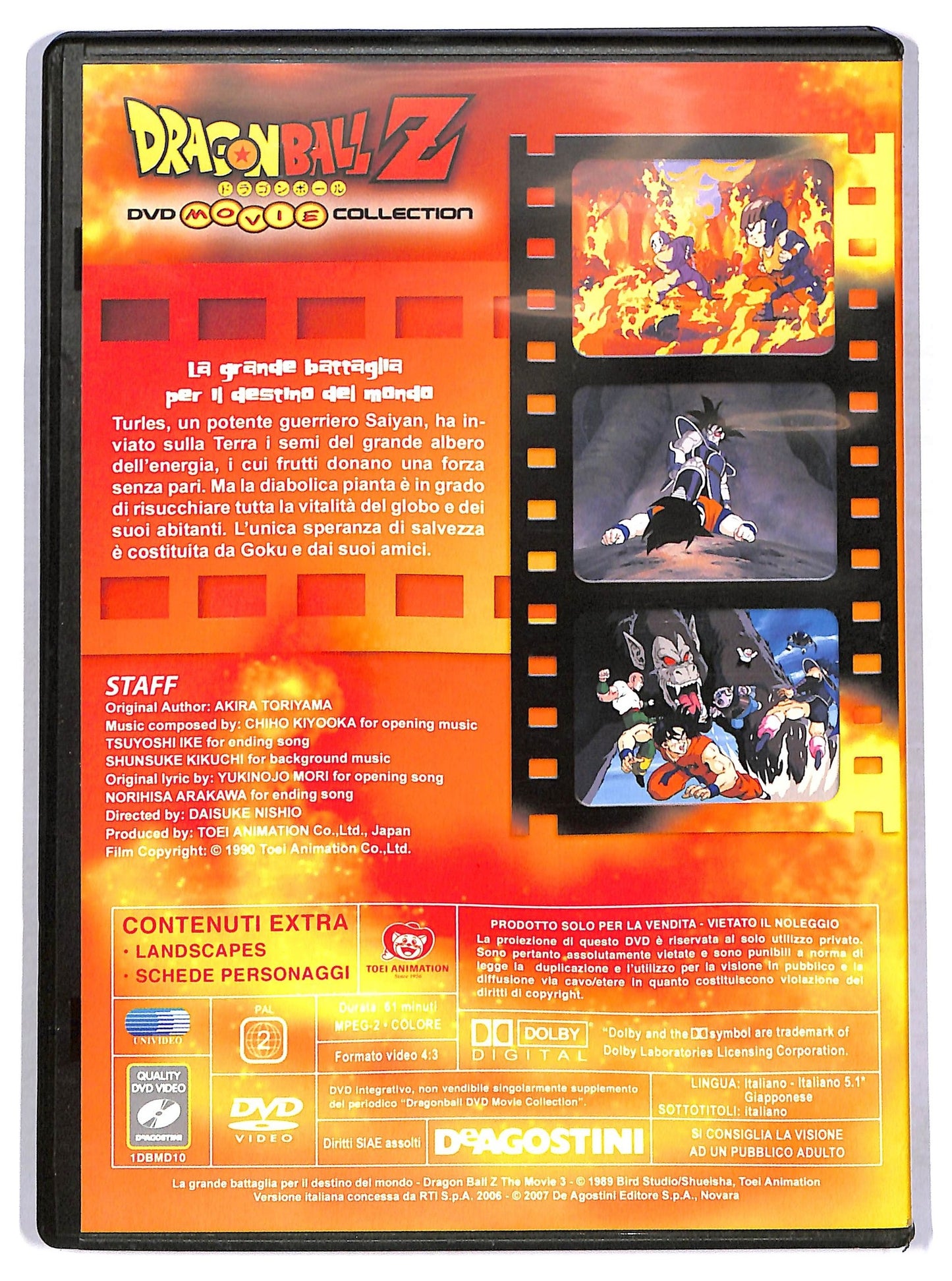 EBOND Dragonball Z La Grande Battaglia Per IL Destinio Del Mondo EDITORIALE DVD D778023