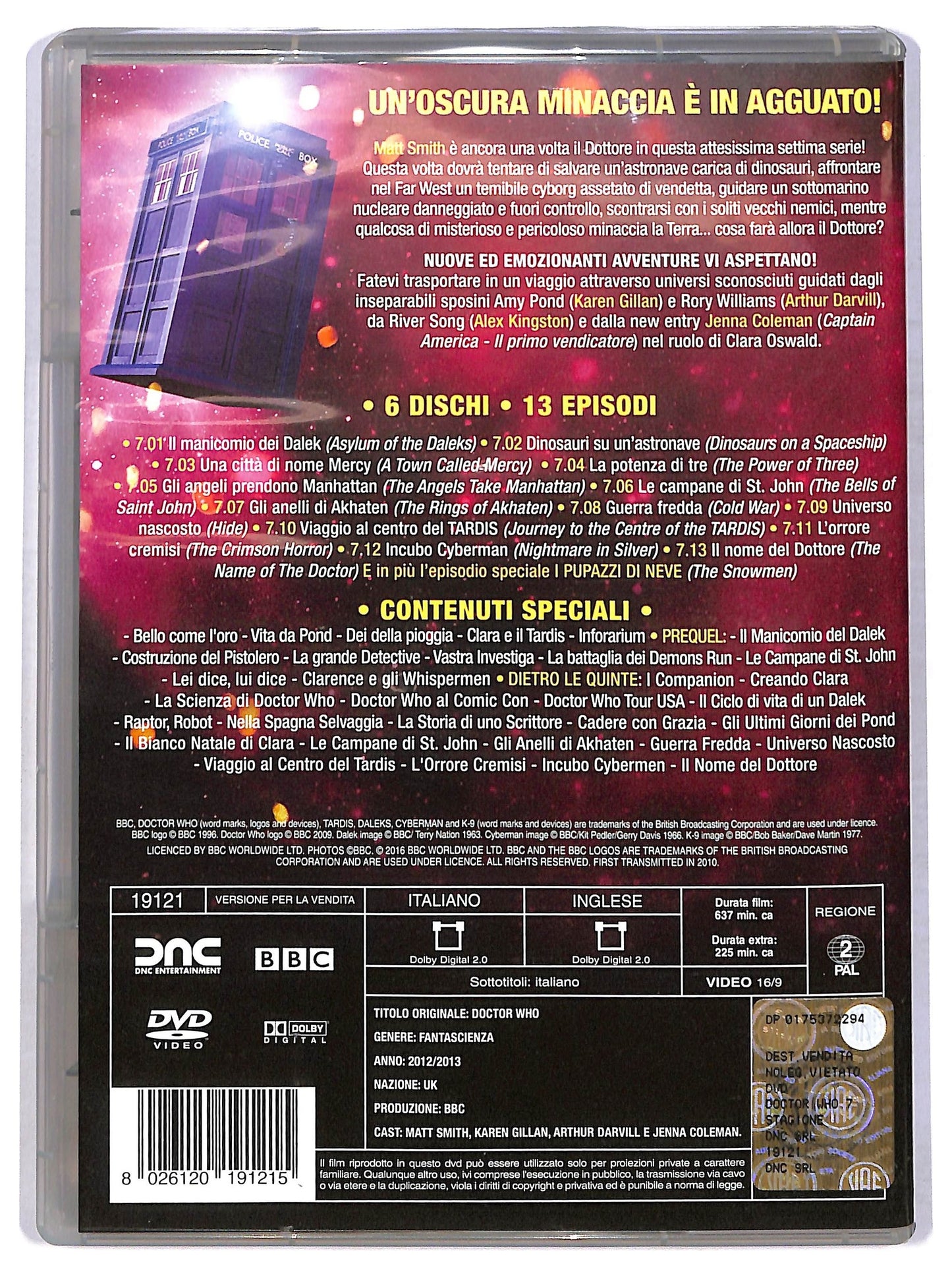EBOND Doctor Who - Stagione 07 DVD D778027
