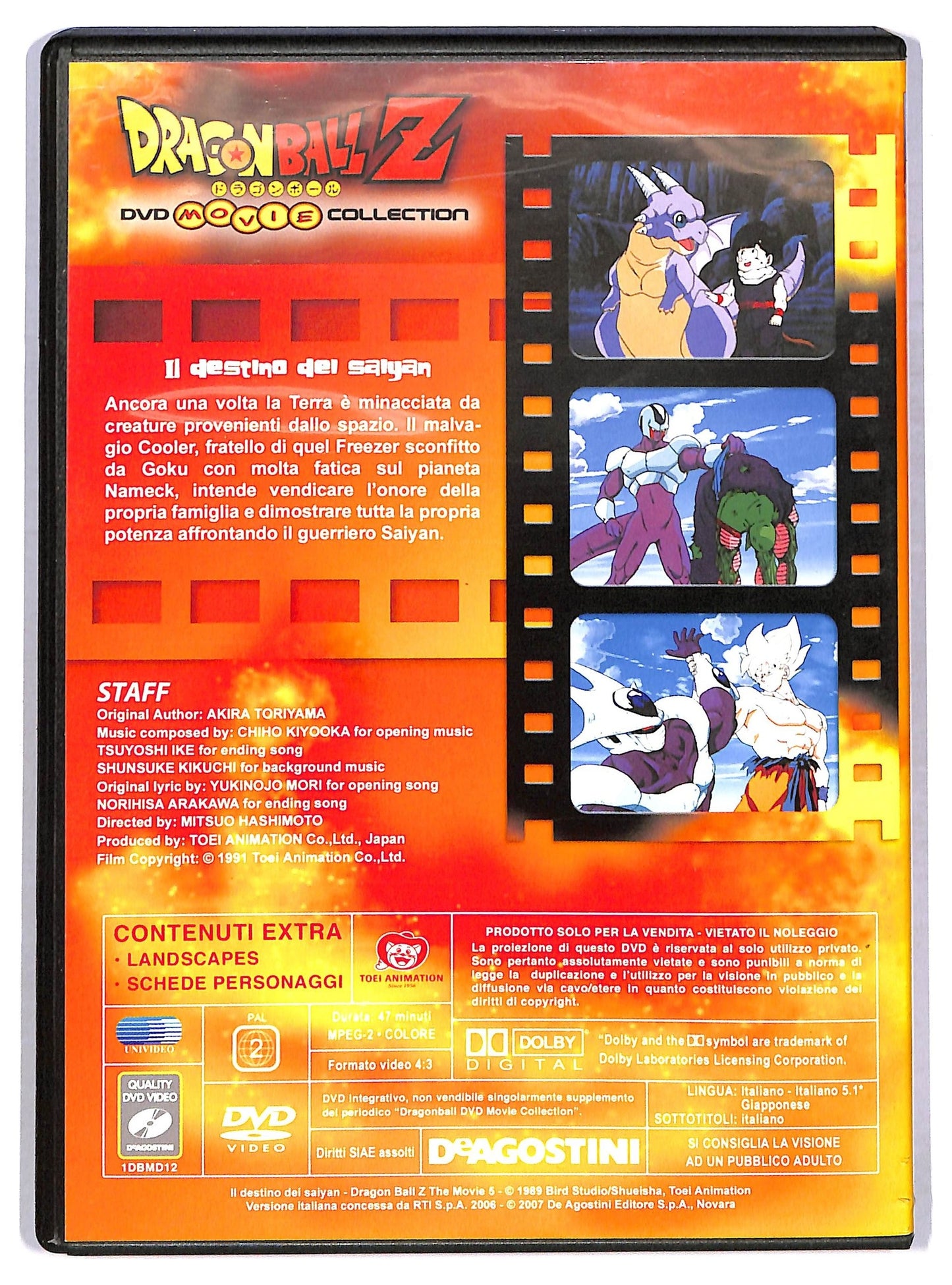 EBOND Dragon ball Z - il destino dei saiyan EDITORIALE DVD D778029