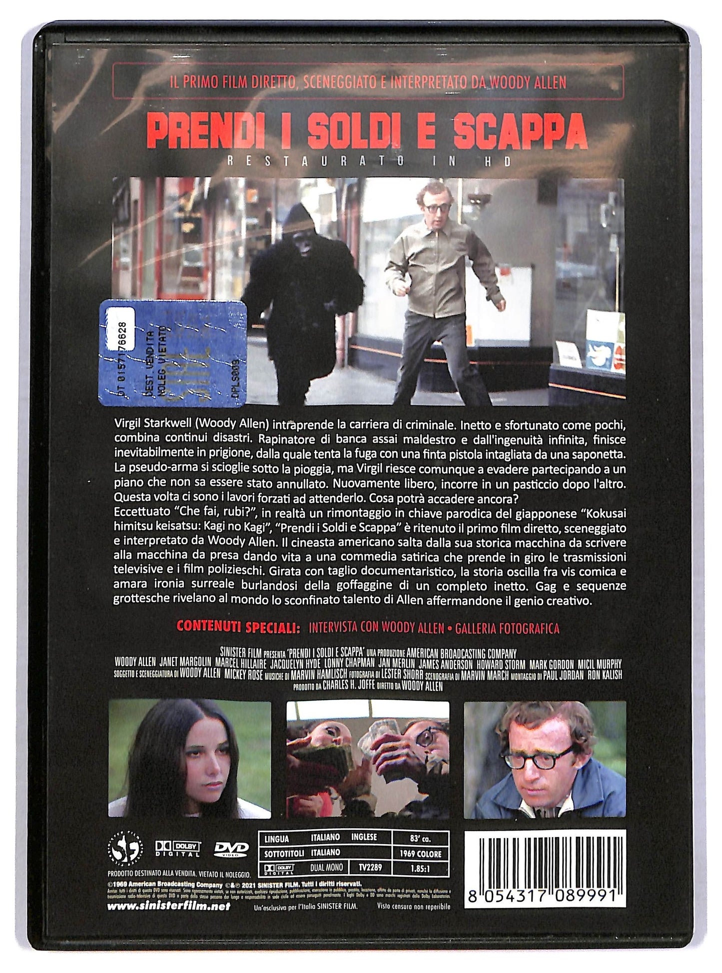 EBOND Prendi i soldi e scappa DVD D778056