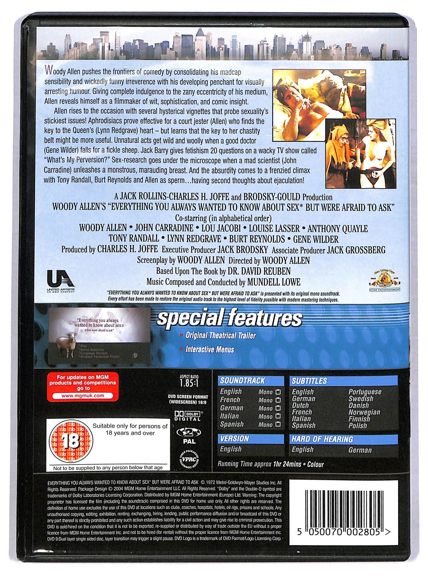 EBOND Everything You Always Wanted To Know edizione UK DVD D778057