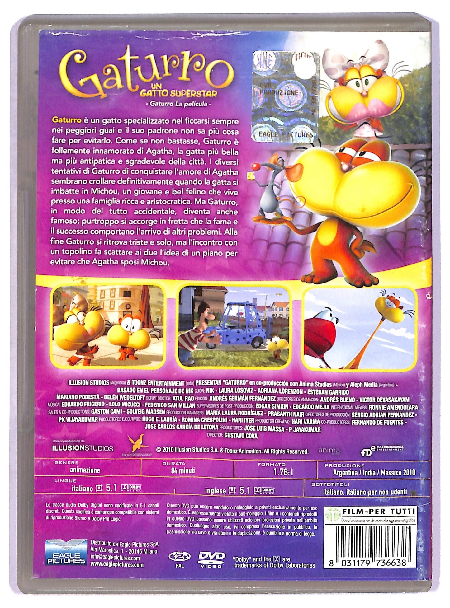 EBOND Gaturro DVD D778141