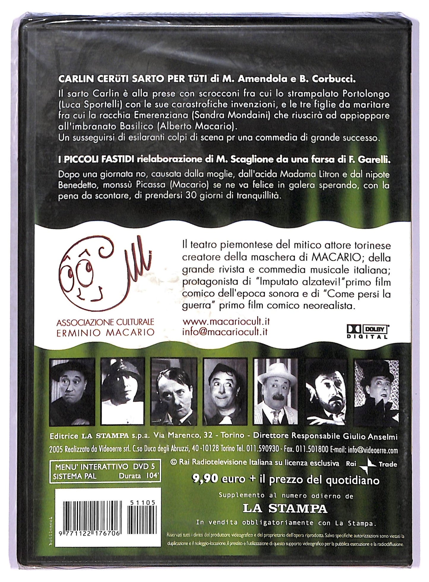 EBOND Teatro Macario Volume 2 EDITORIALE DVD D778157