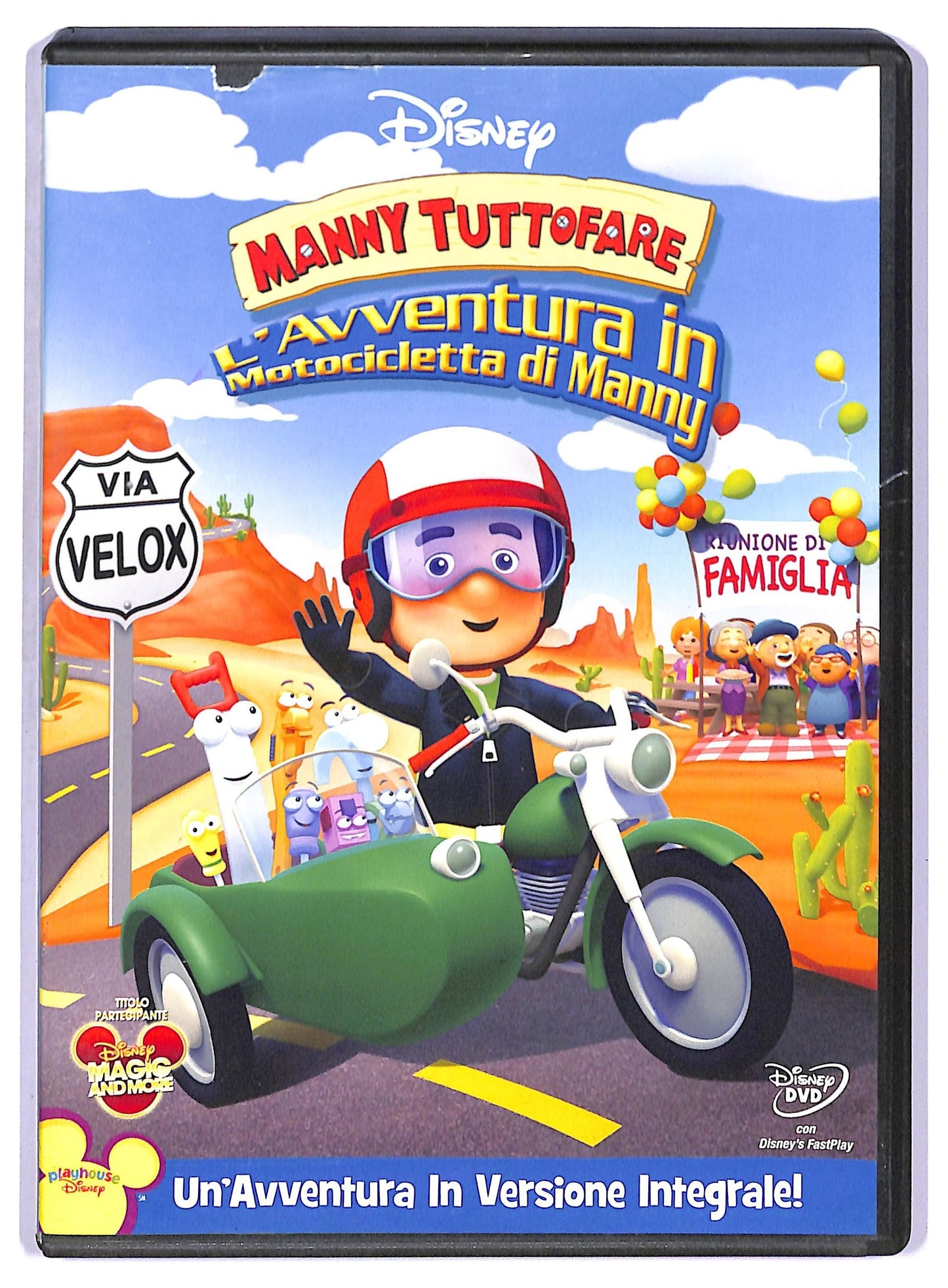 EBOND Manny Tuttofare - L'avventura in Motocicletta di Manny DVD D778218