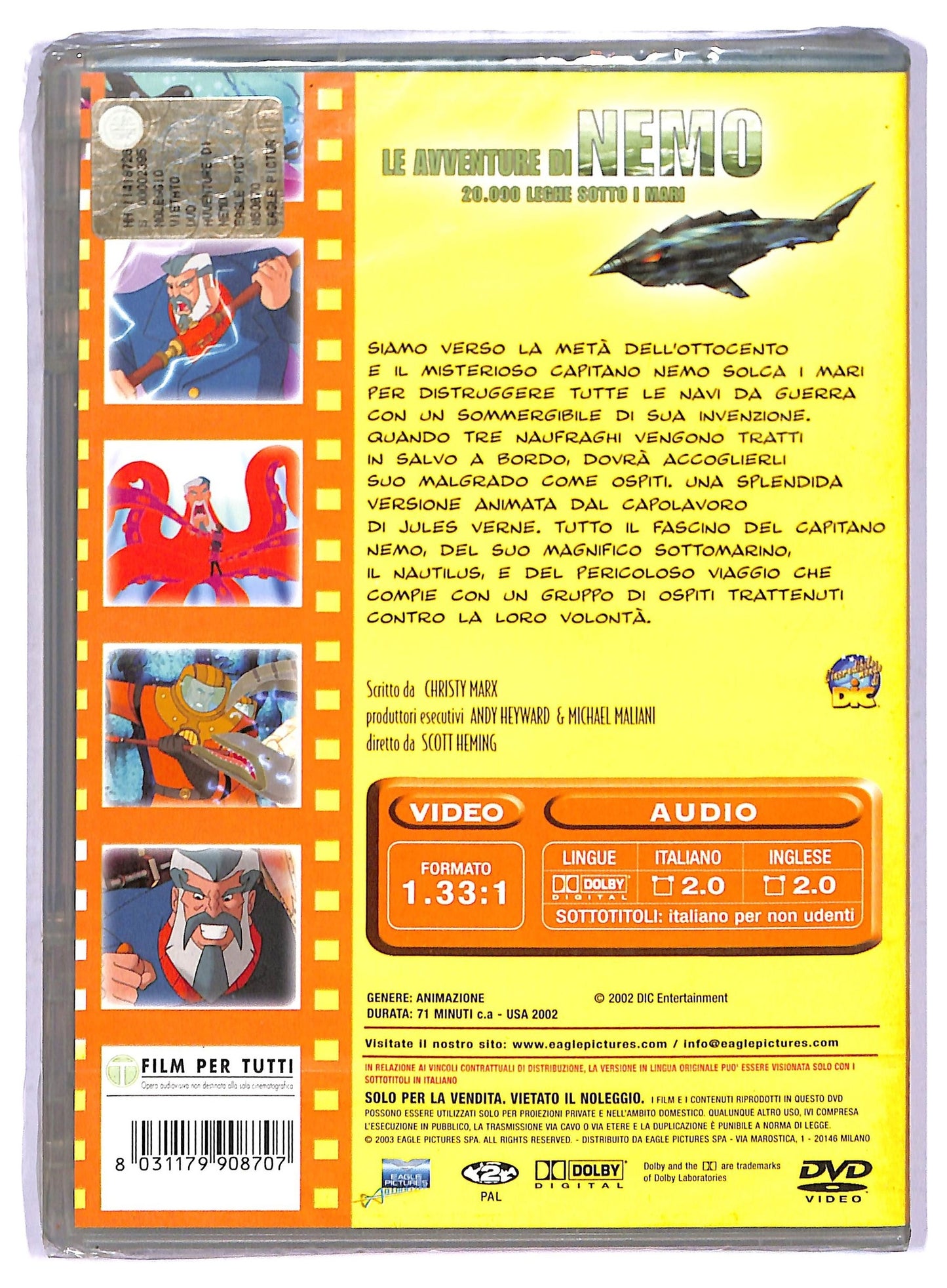 EBOND Le Avventure di Nemo - 20.000 Leghe Sotto i Mari DVD D778240