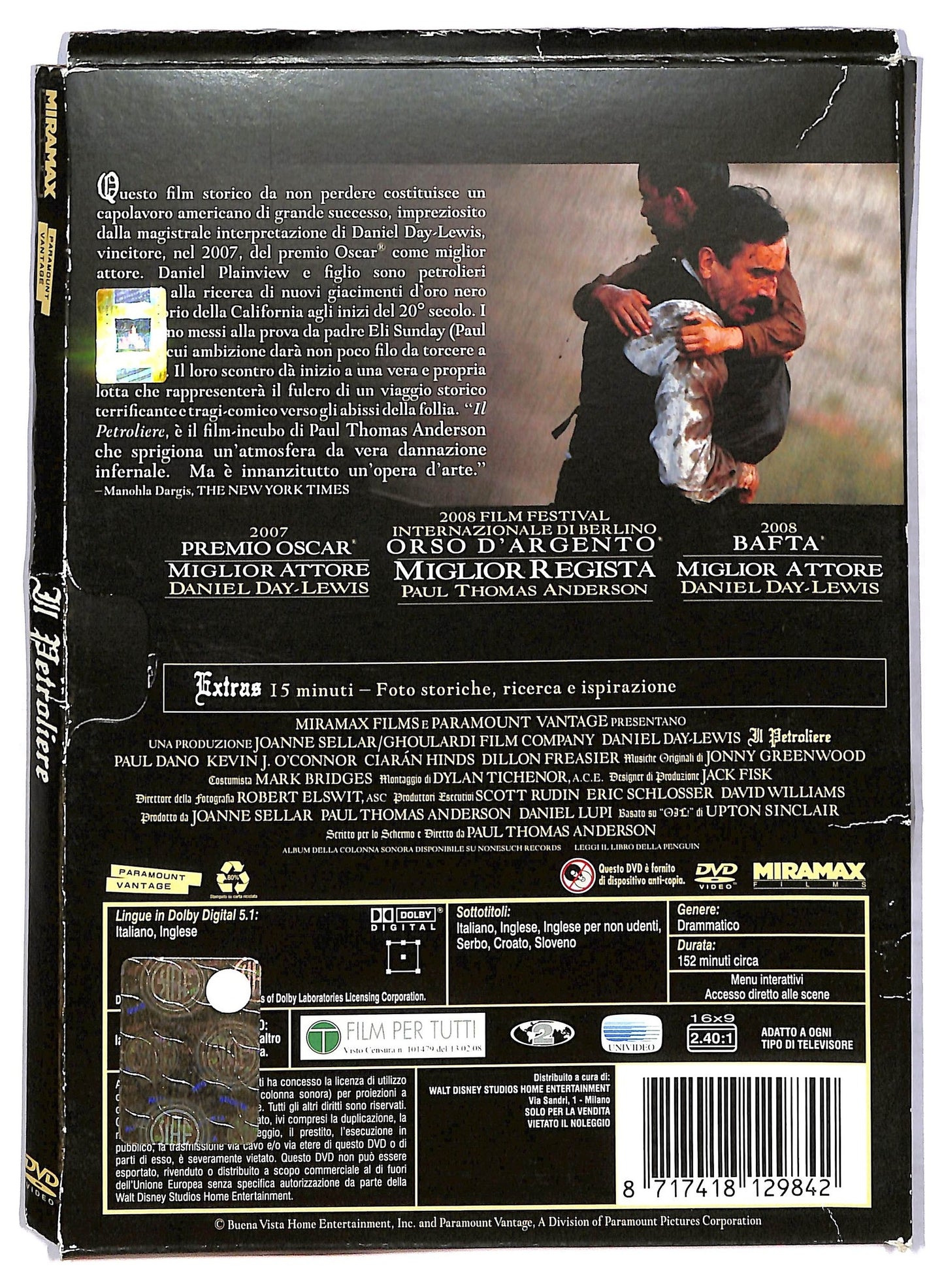 EBOND Il petroliere DIGIPACK DVD D778311