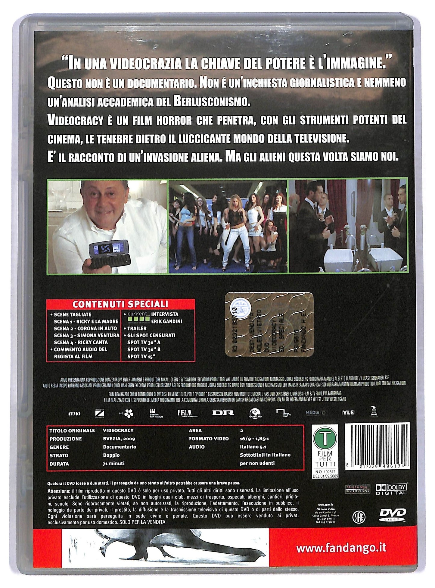 EBOND Videocracy DVD D778324