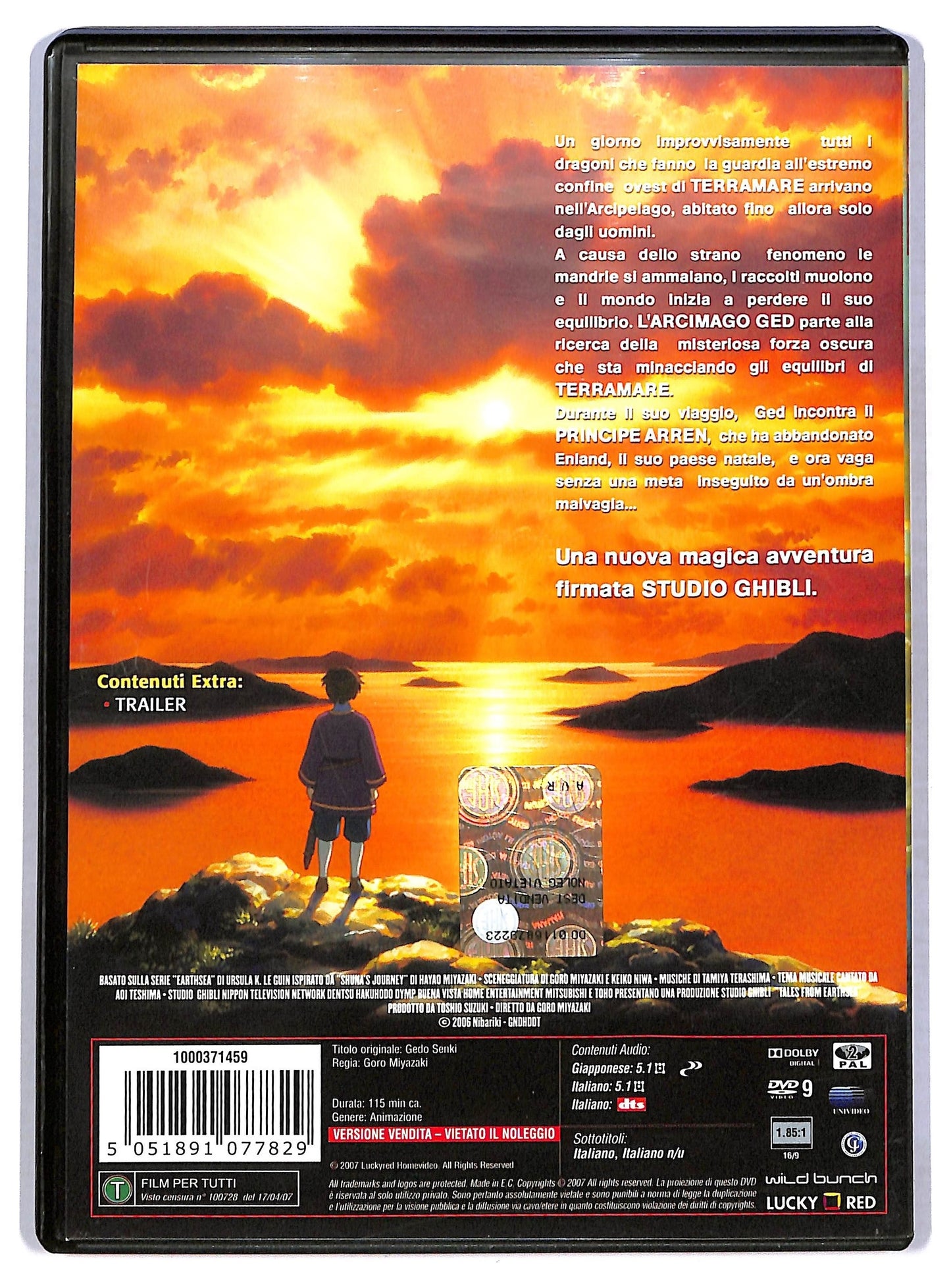 EBOND i Racconti Di Terramare DVD D778344