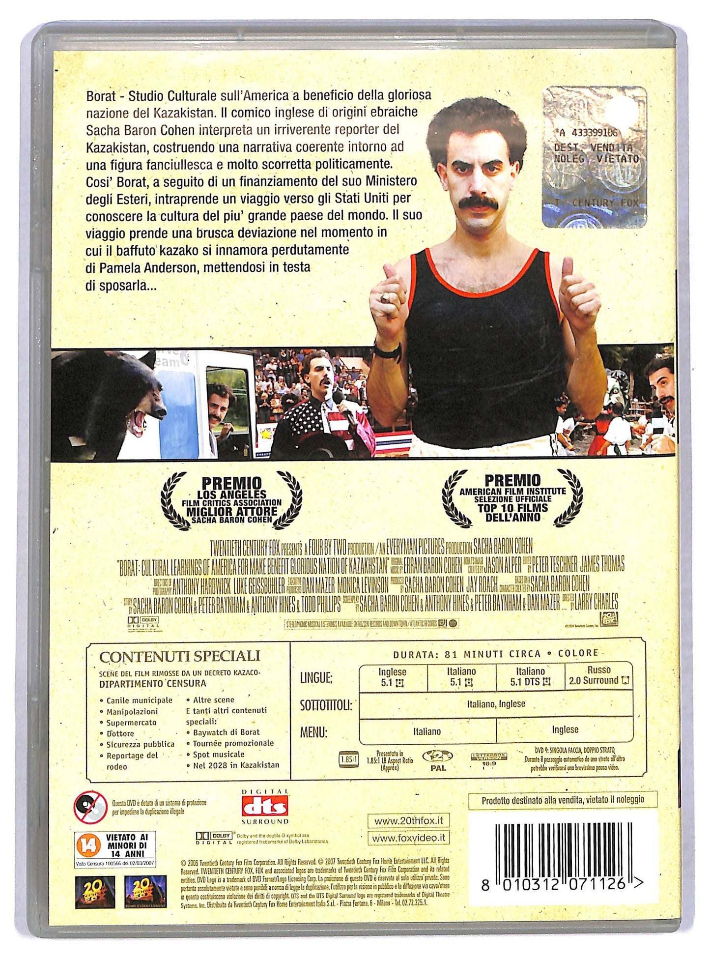 EBOND Borat DVD D778351