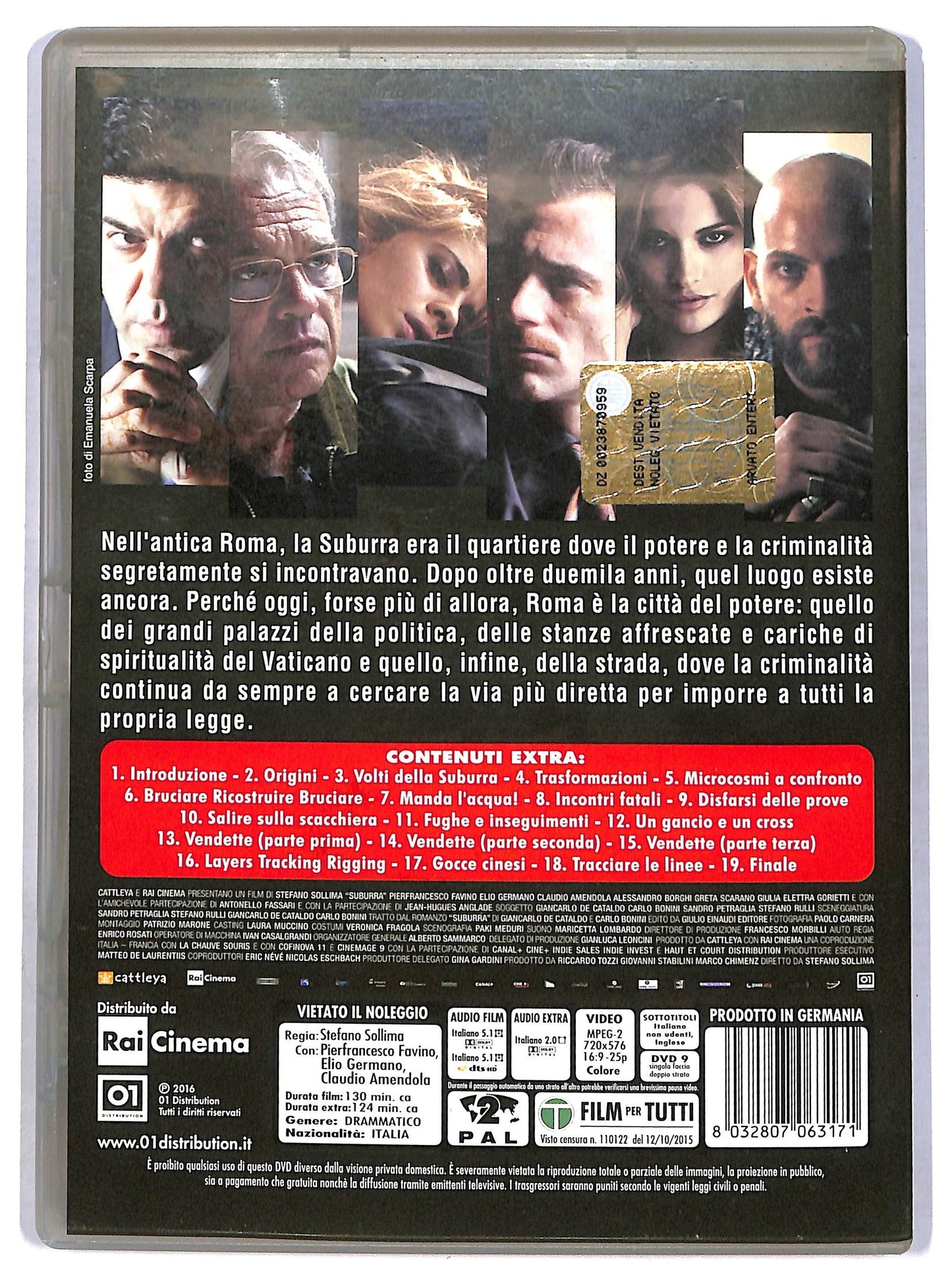 EBOND Suburra 2 DISCHI LIMITED EDITION DVD D778365