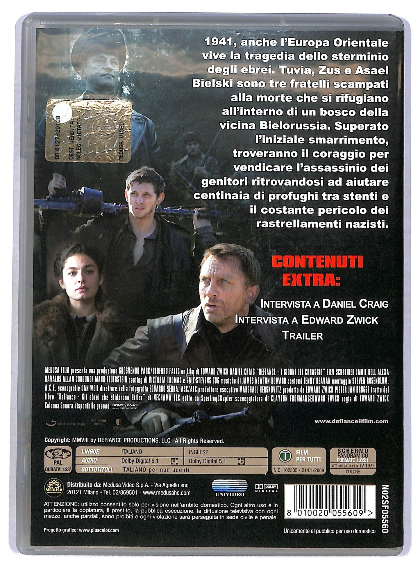 EBOND defiance - giorni del coraggio DVD D778428