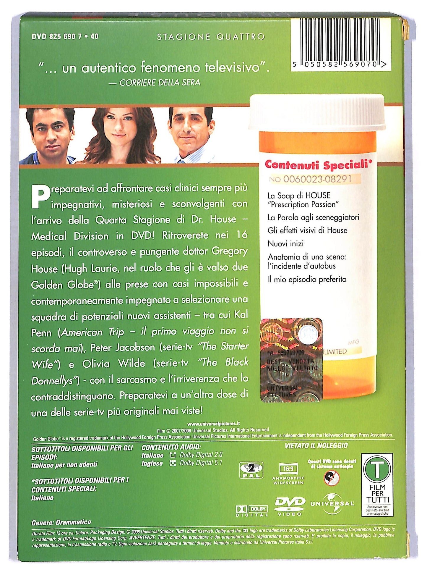 EBOND Dr. House. Medical Division Stagione 4 (4 DVD) D778442