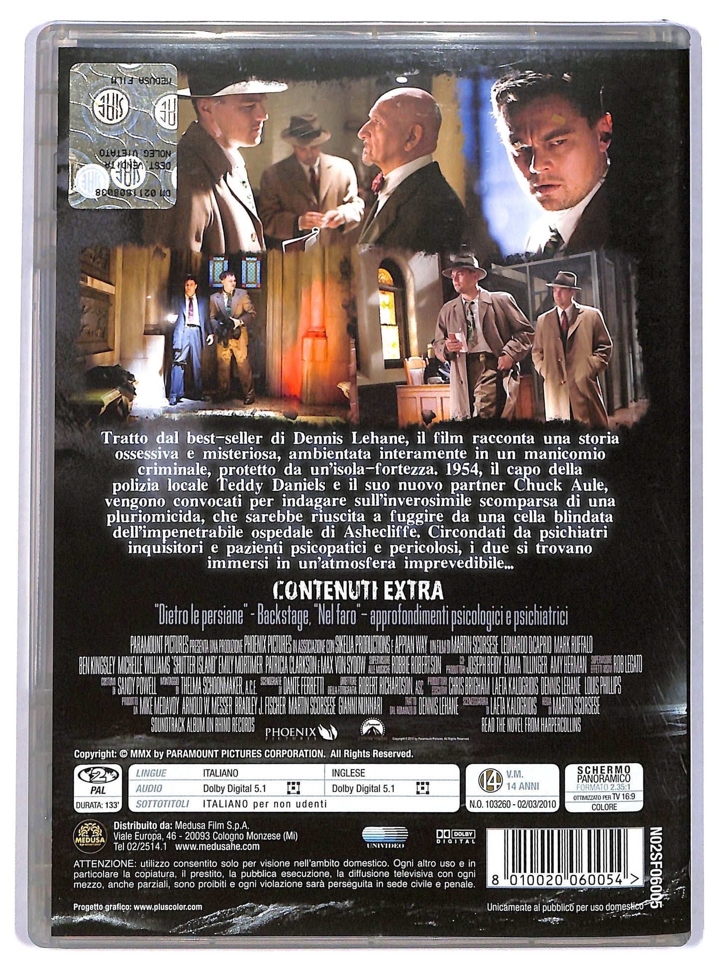 EBOND shutter island DVD D778505