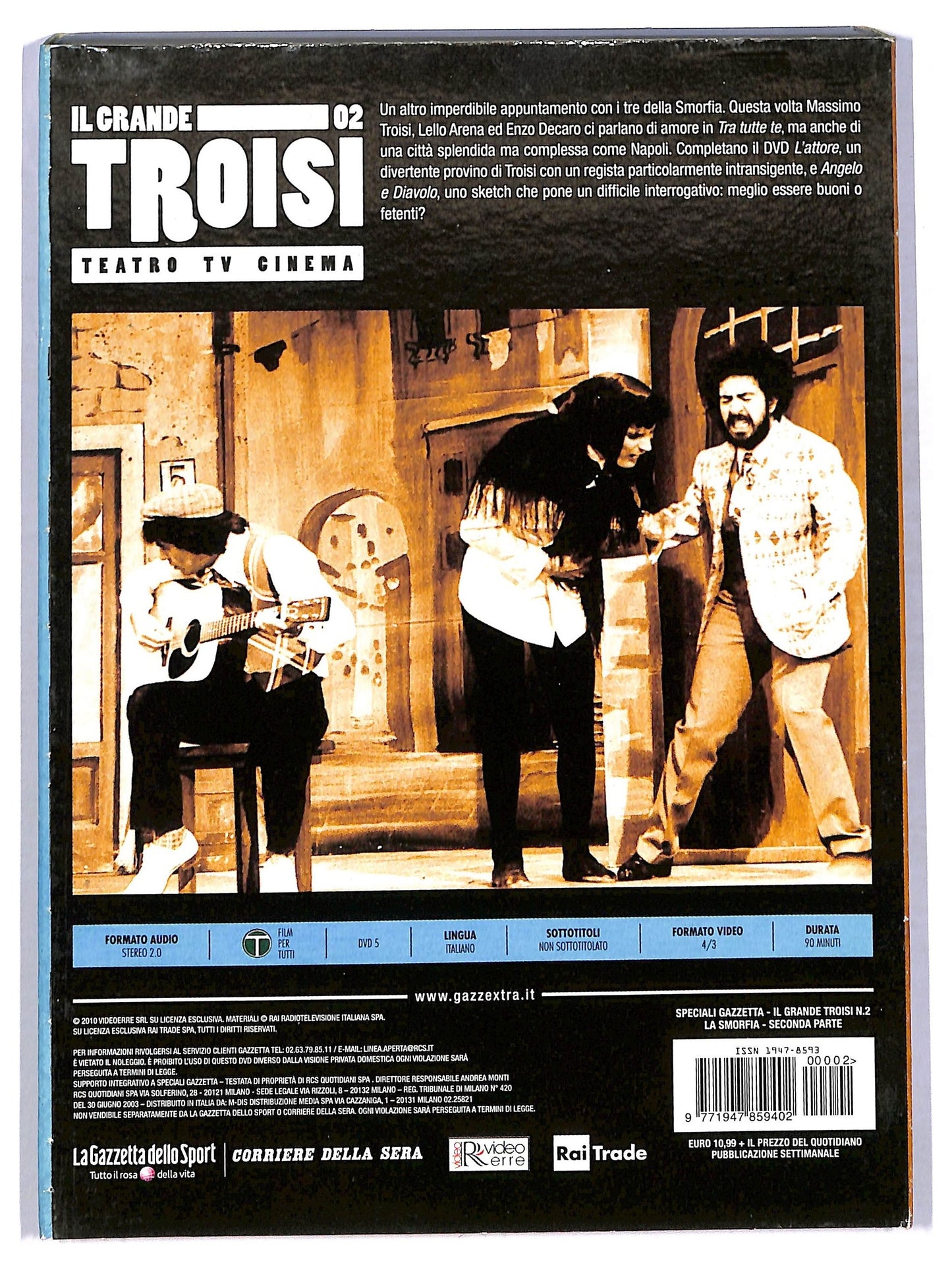 EBOND La Smorfia Seconda Parte EDITORIALE DVD D778549