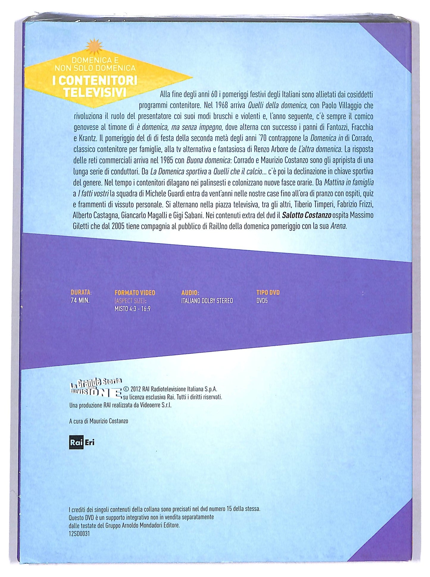 EBOND domenica e non solo domenica 5 EDITORIALE DVD D778550
