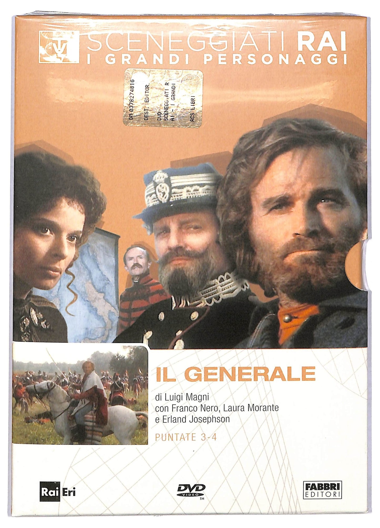 EBOND Sceneggiati Rai IL Generale Puntate 3 - 4 EDITORIALE DVD D778566