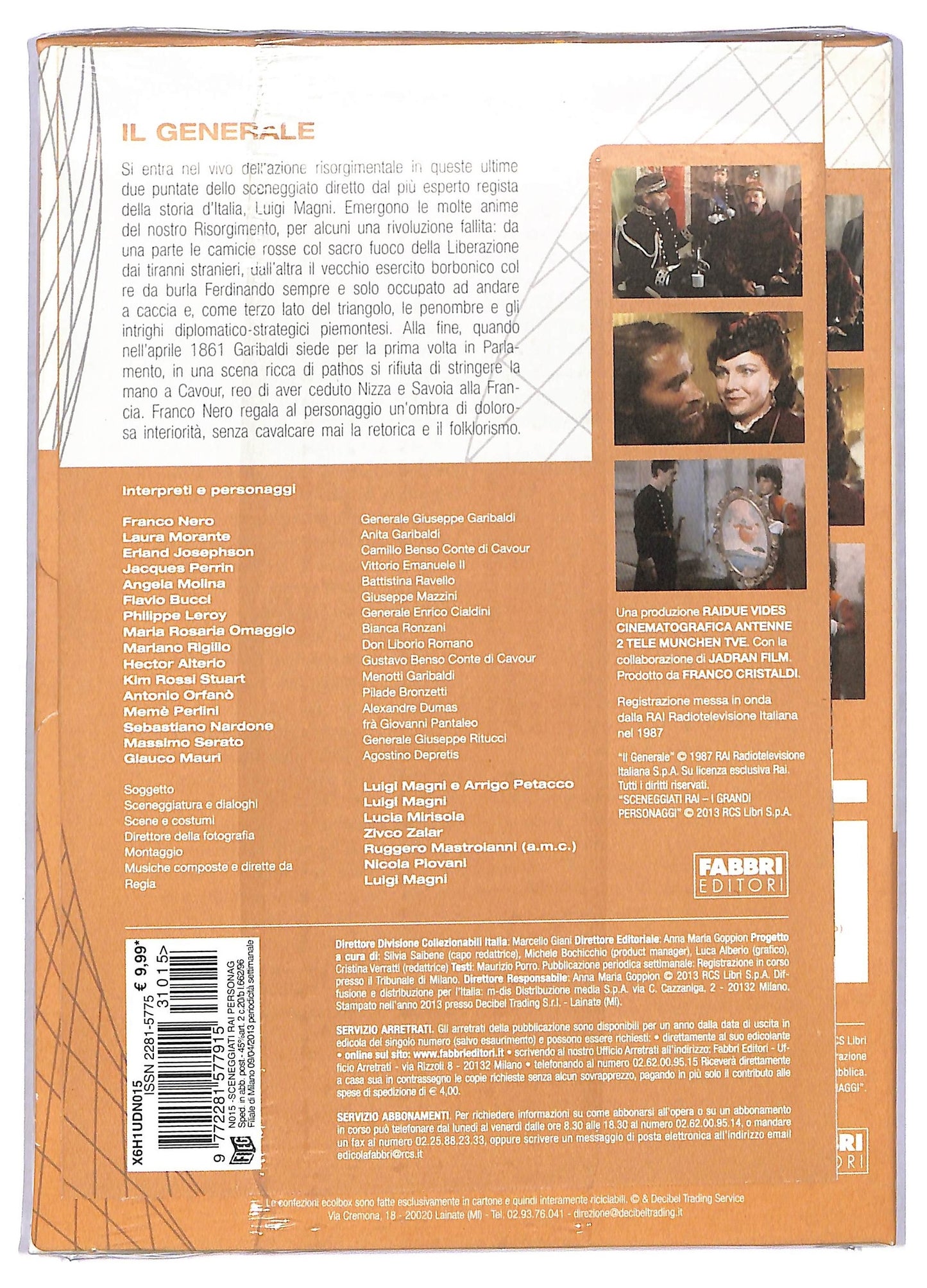 EBOND Sceneggiati Rai IL Generale Puntate 3 - 4 EDITORIALE DVD D778566