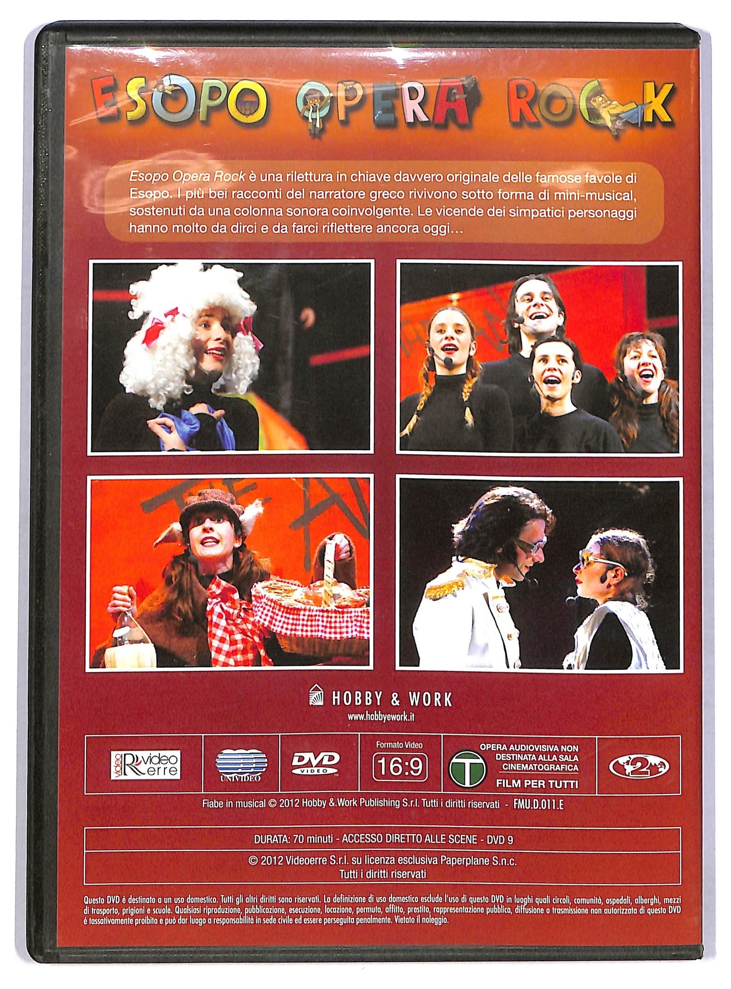 EBOND Esopo Opera Rock EDITORIALE DVD D778571