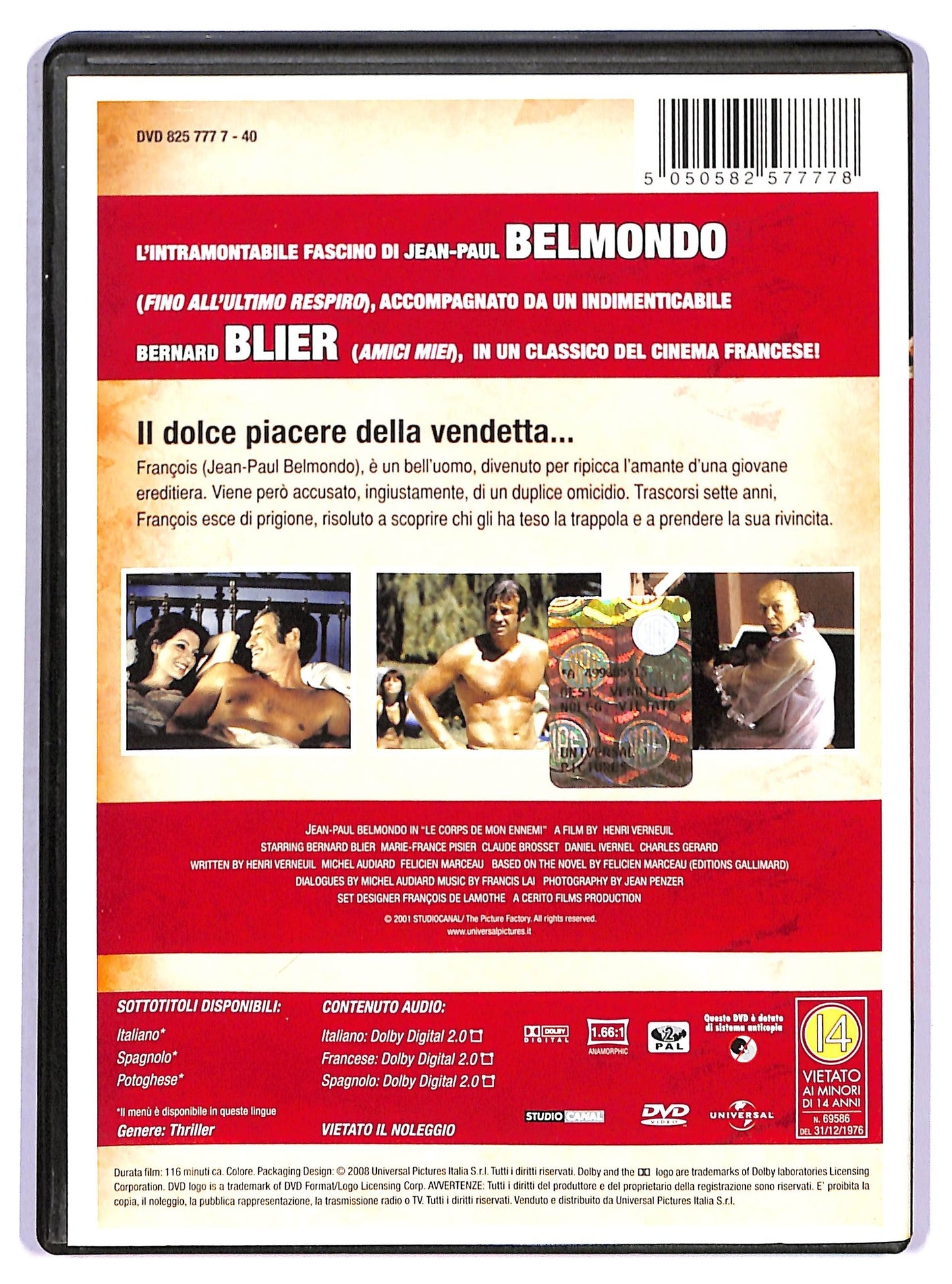 EBOND Il cadavere del mio nemico DVD D778614
