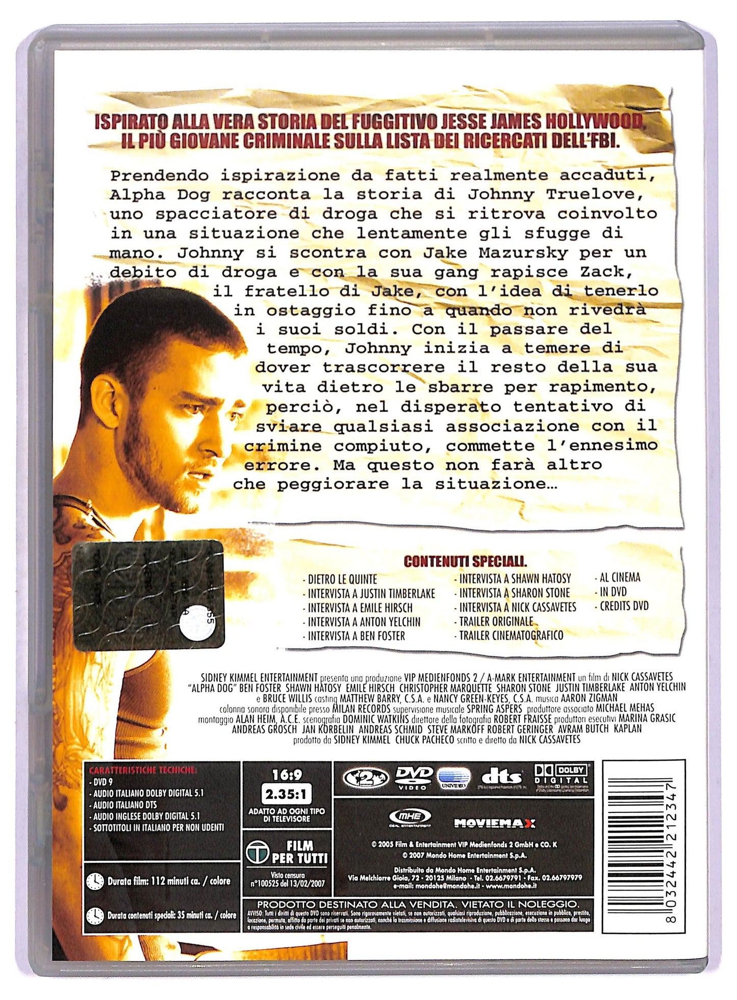 EBOND Alpha Dog DVD D778645