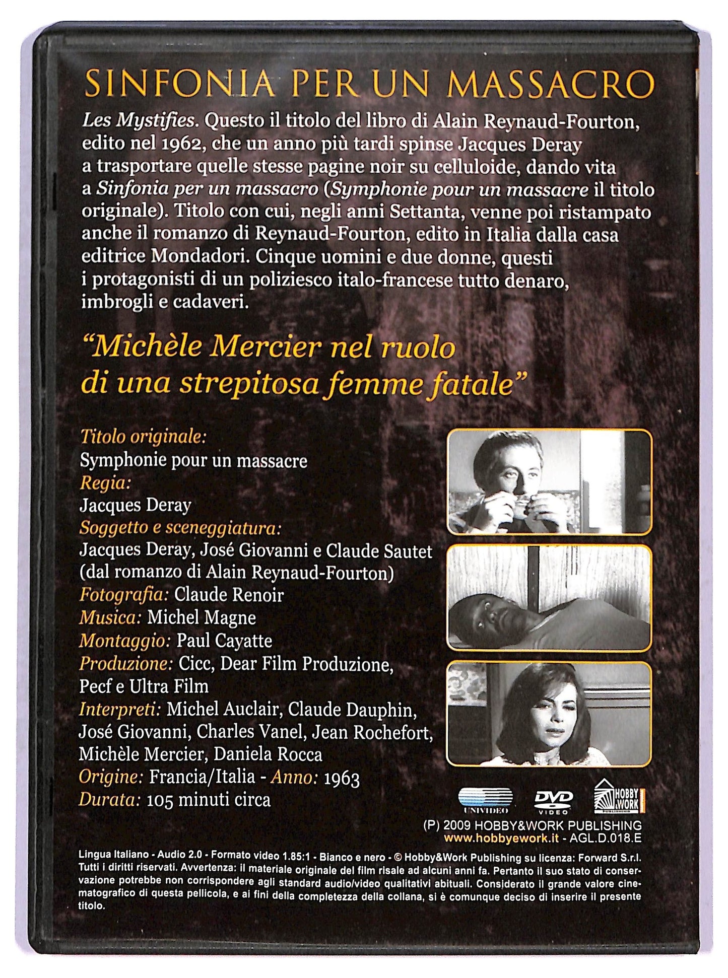 EBOND Sinfonia per un massacro EDITORIALE DVD D778654