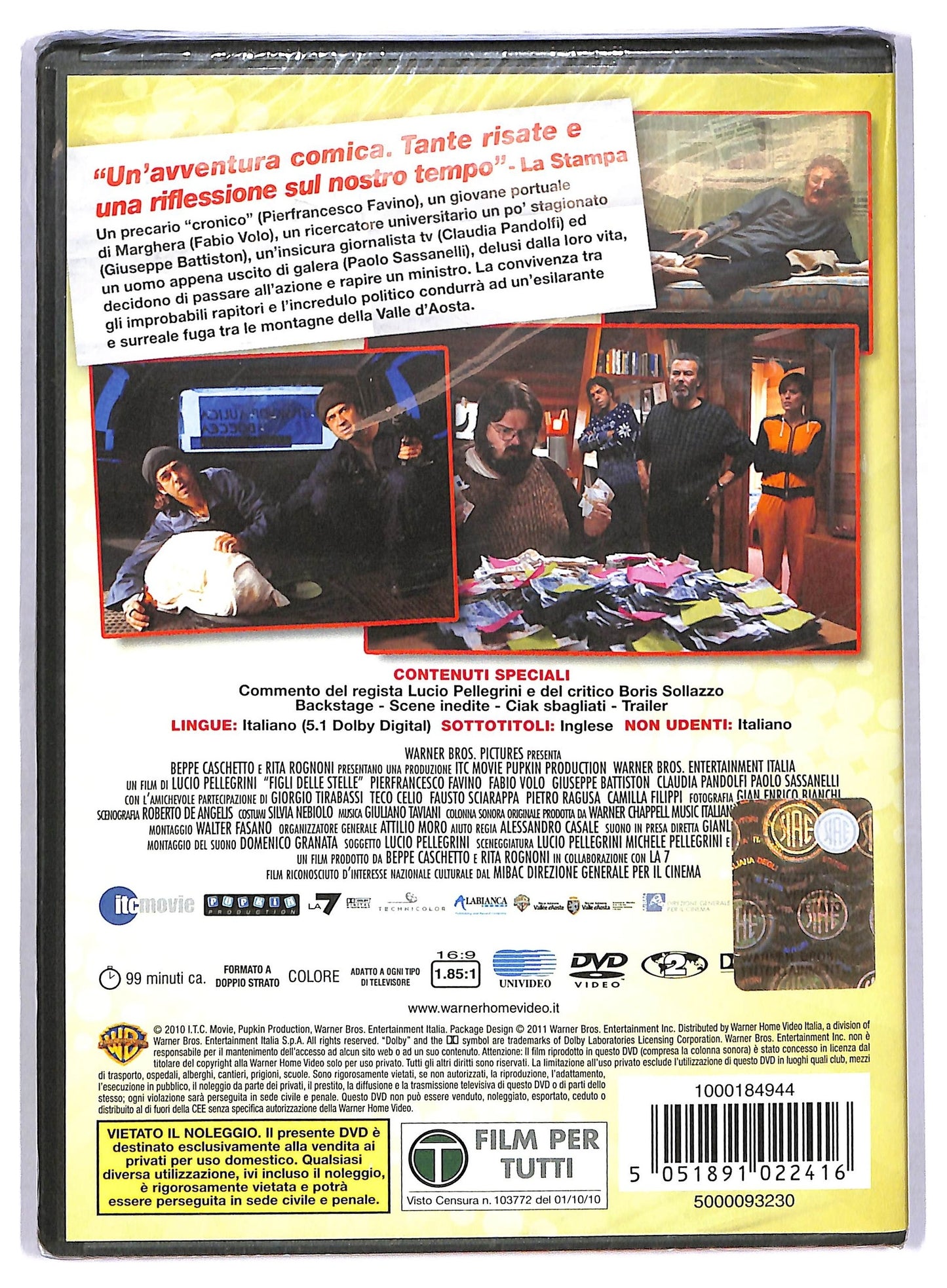EBOND Figli delle stelle DVD D778743