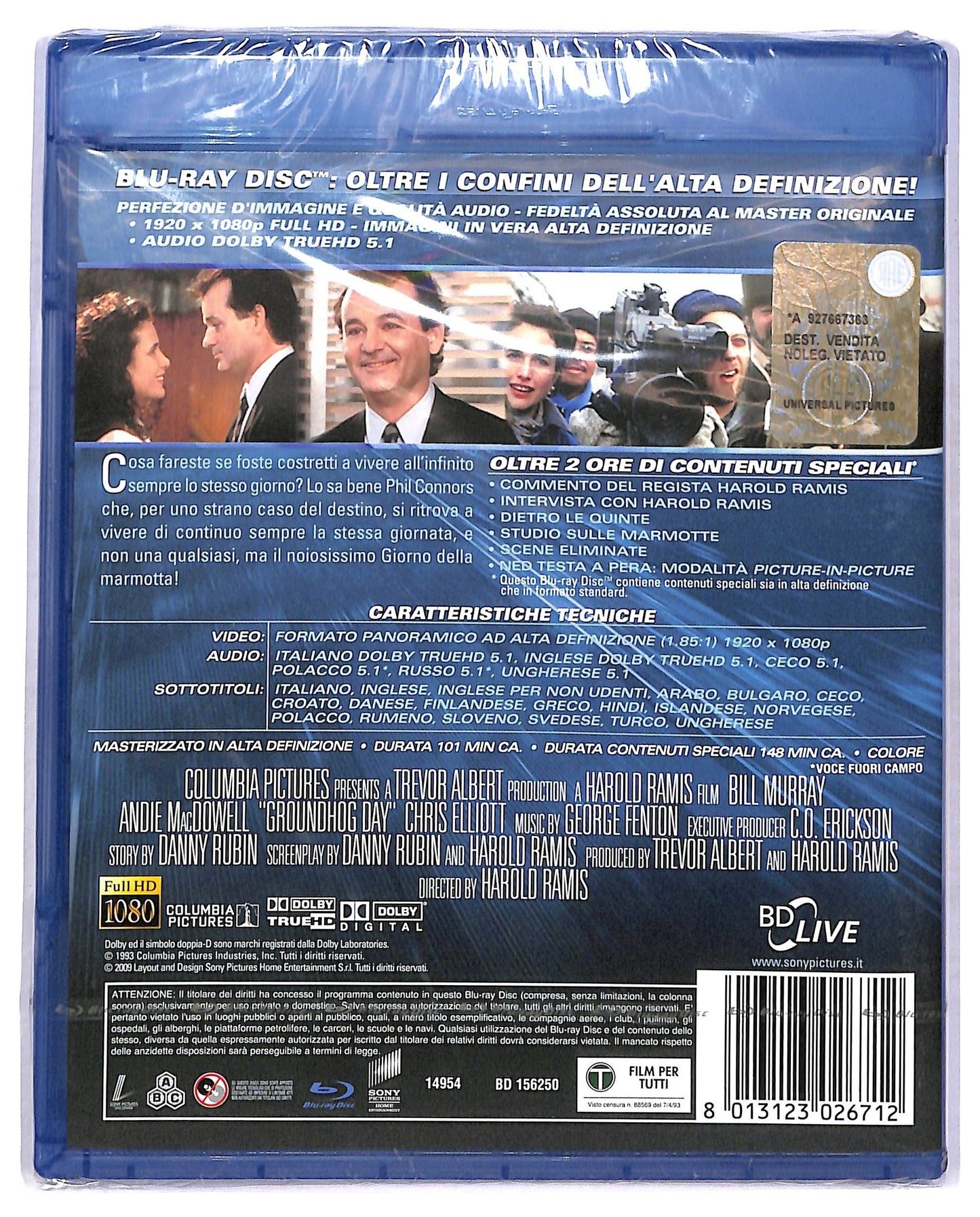 EBOND Ricomincio Da Capo BLURAY D778911