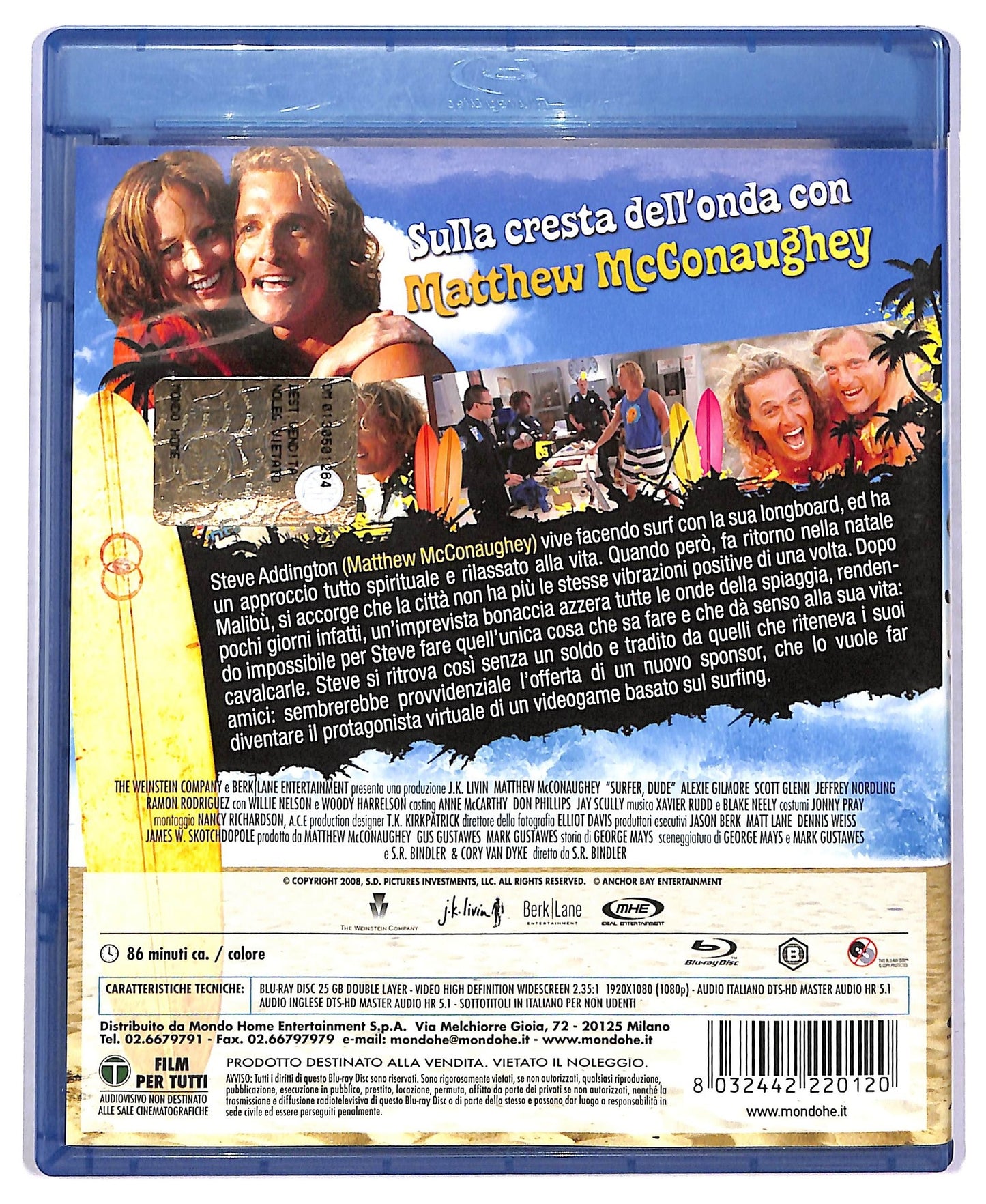 EBOND Surfer, Dude BLURAY D778919