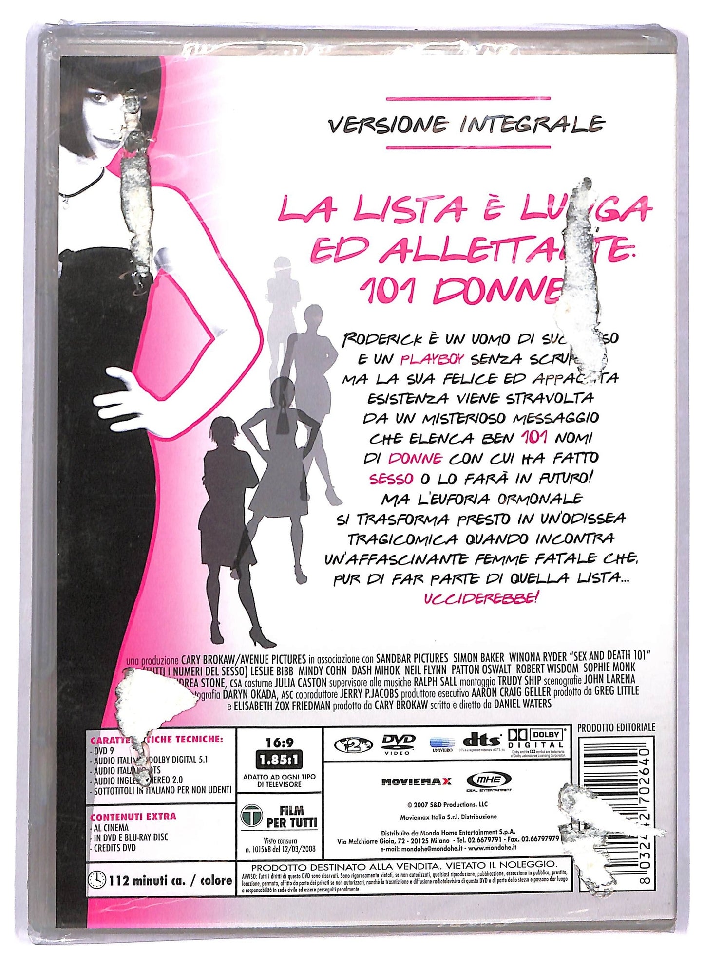EBOND Tutti i numeri del sesso DVD EDITORIALE D779042