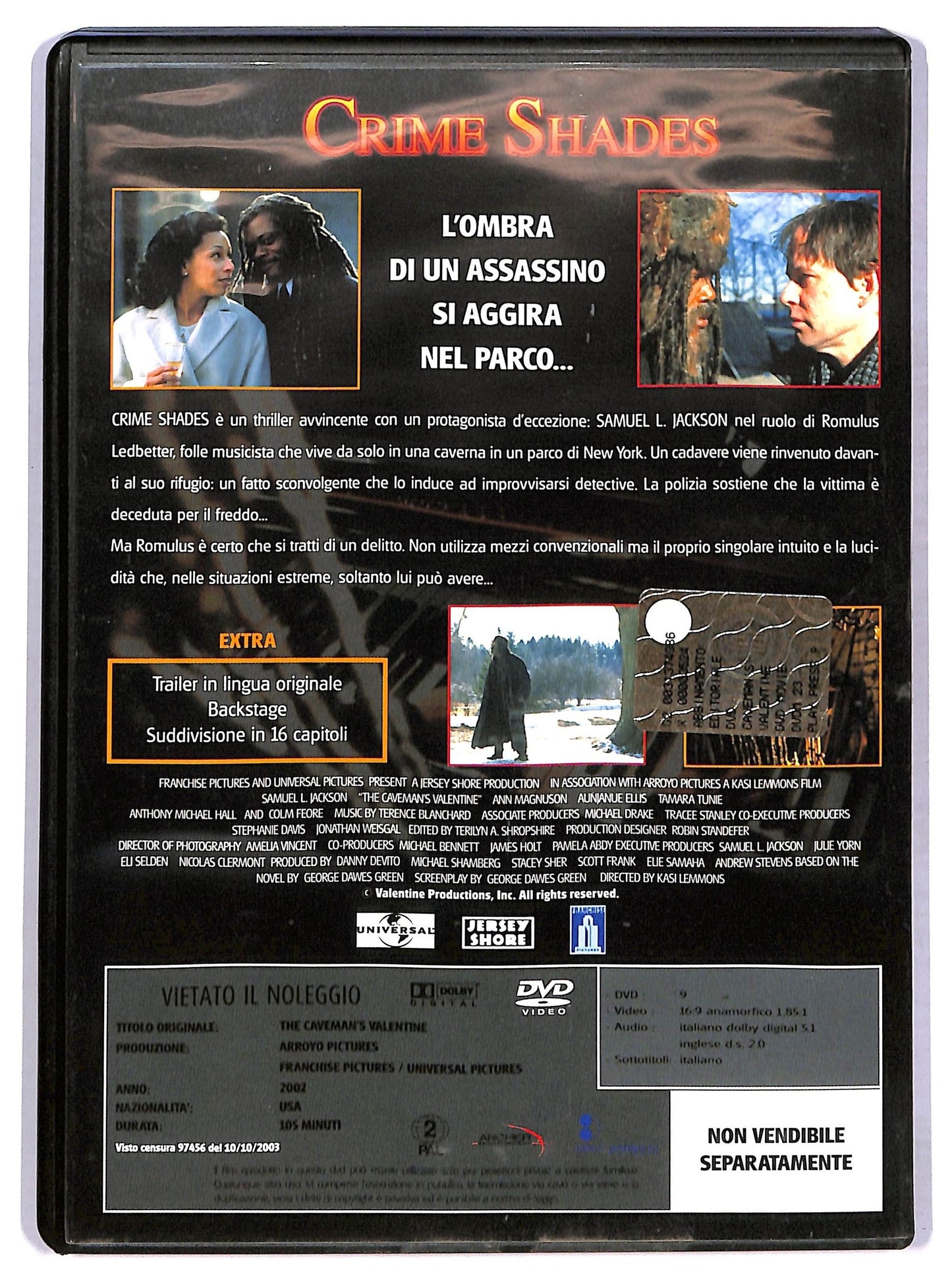 EBOND Crime Shades DVD Editoriale D779044