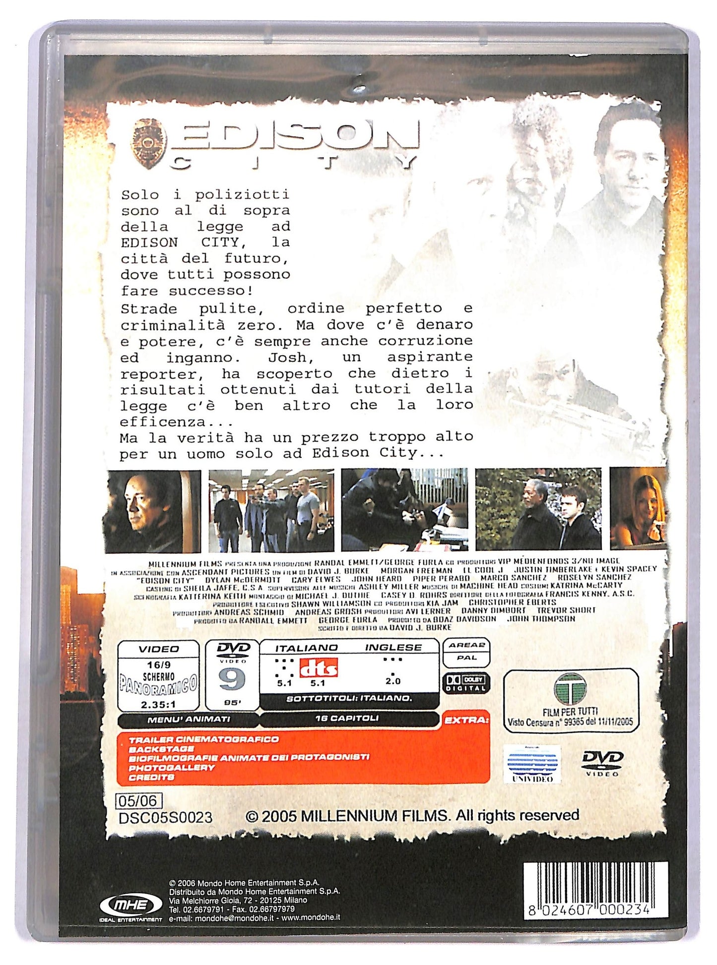 EBOND edison city DVD D779052