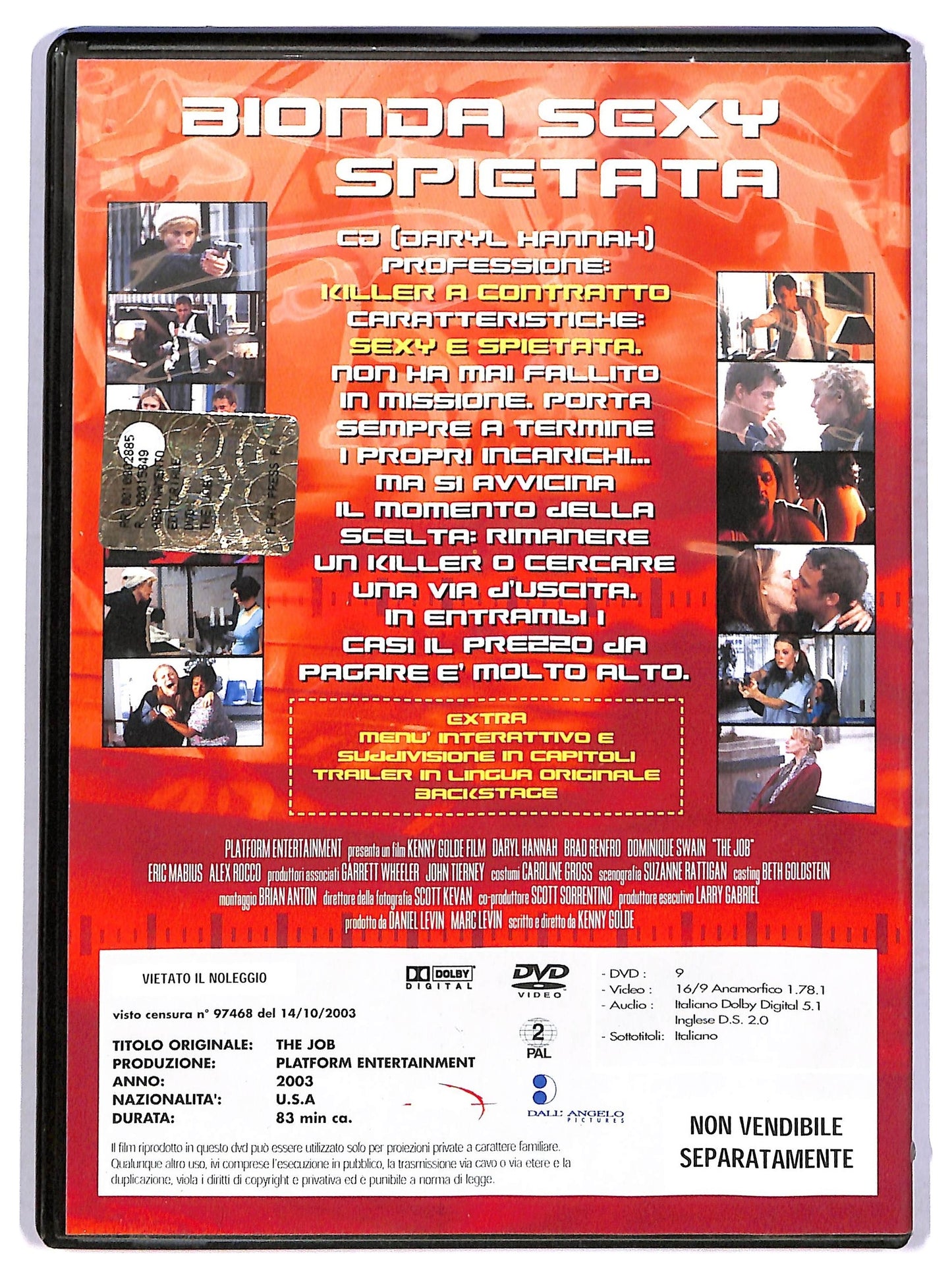 EBOND The Job EDITORIALE DVD D779118