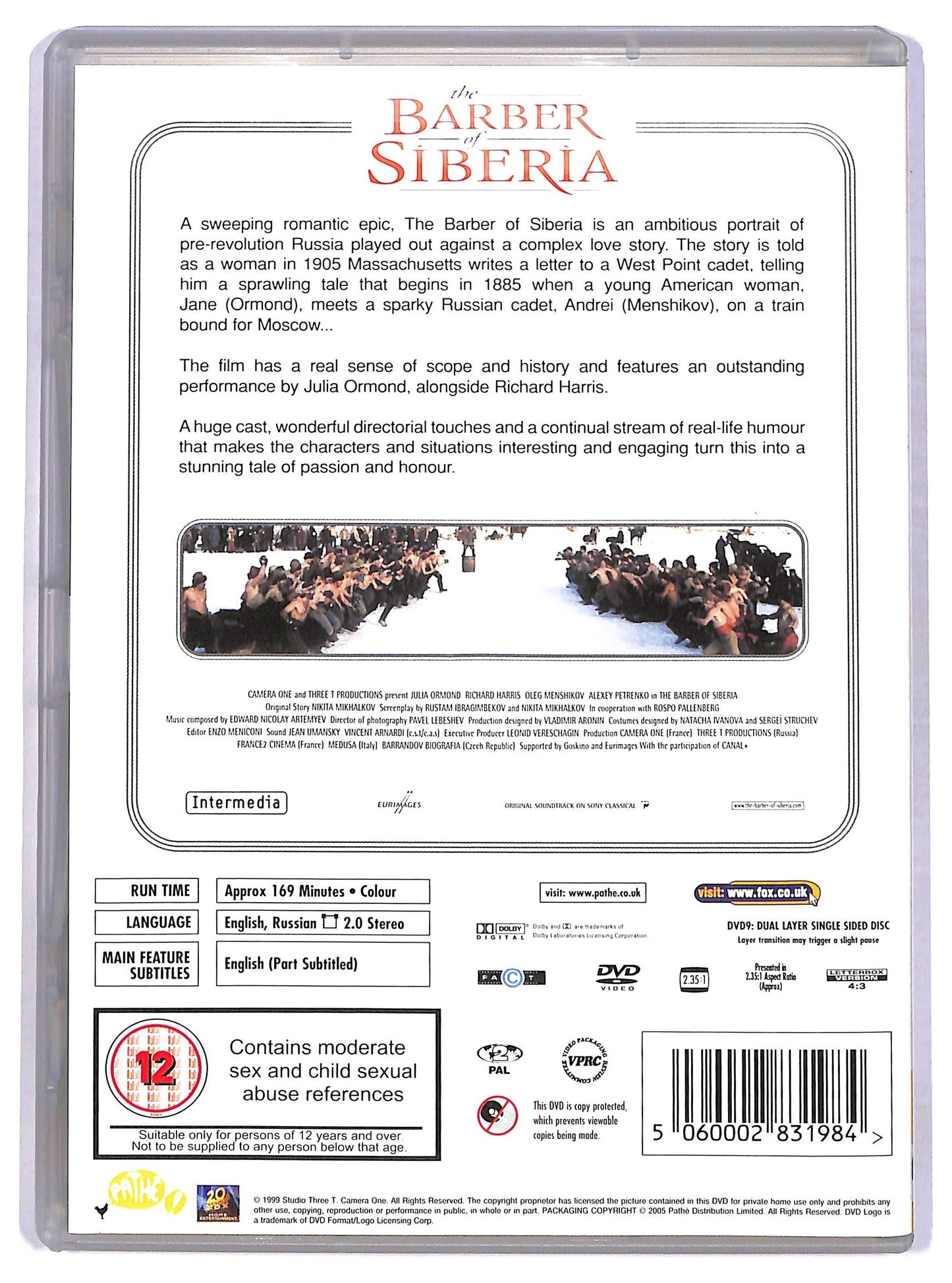 EBOND Barber Of Siberia edizione UK DVD D779124