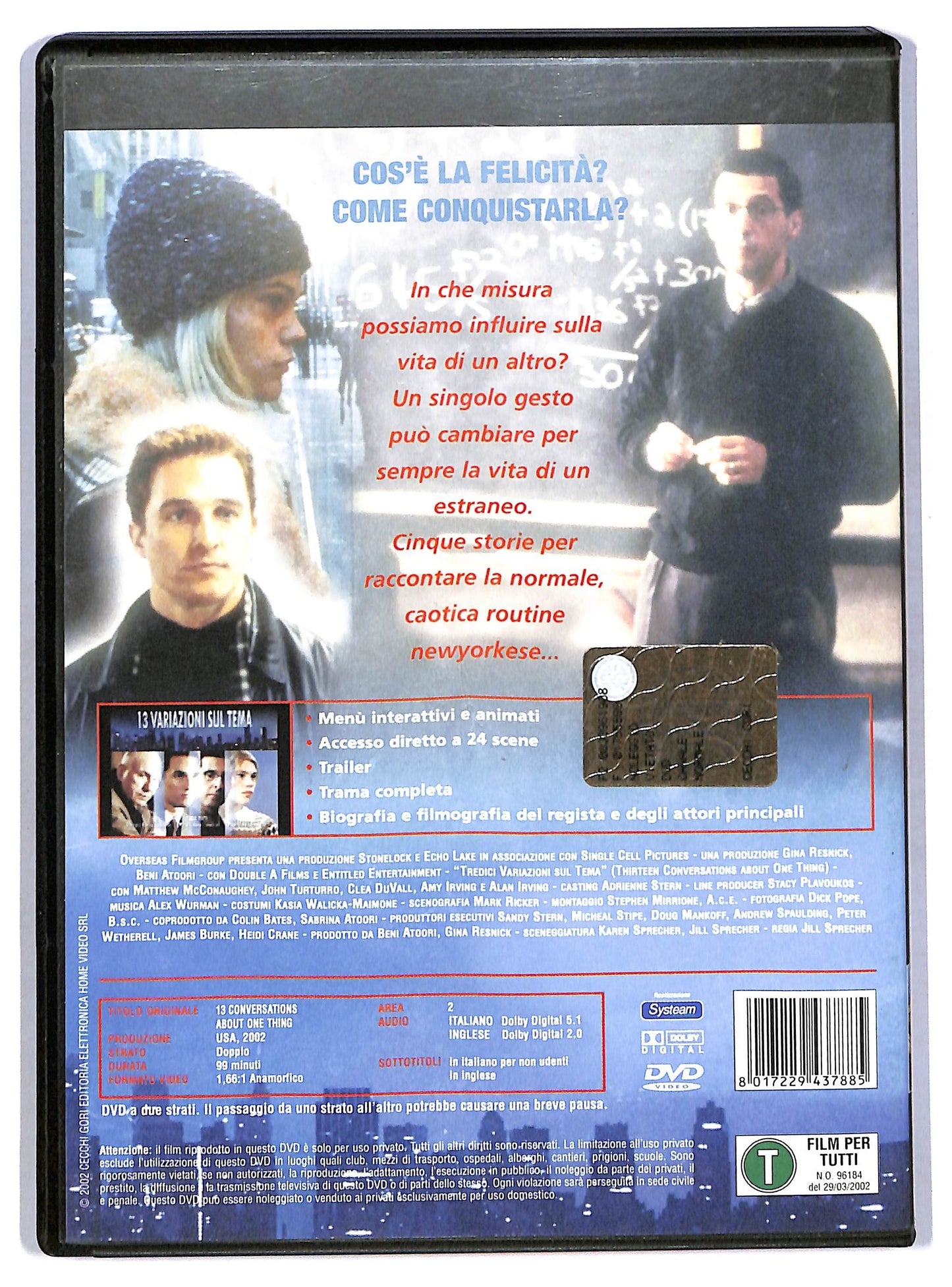 EBOND Tredici variazioni sul tema DVD D779206