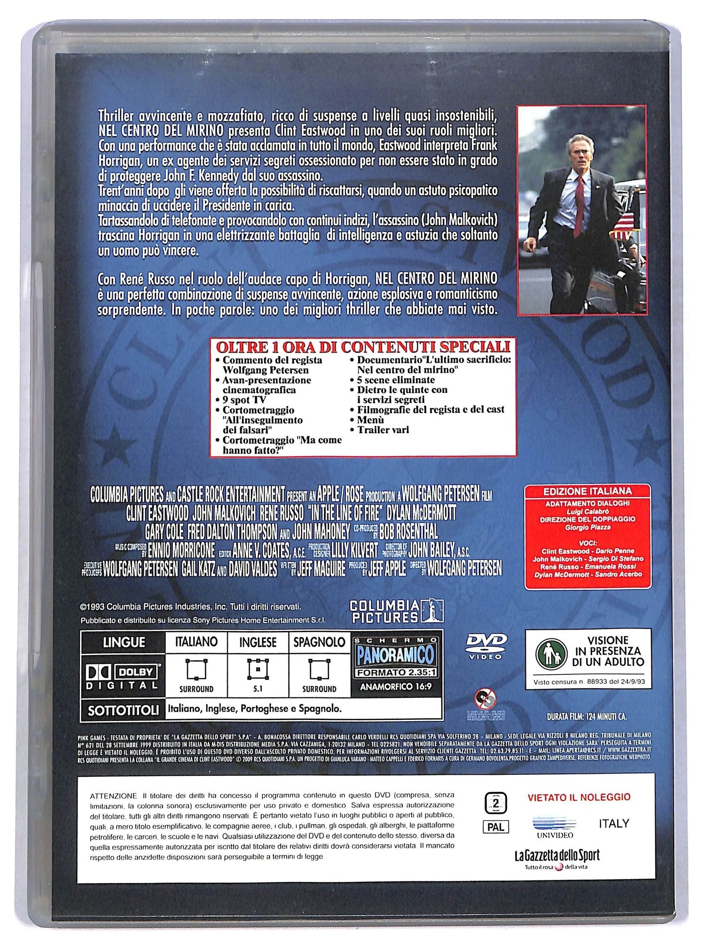 EBOND Nel centro del mirino Collector's Edition EDITORIALE DVD D779238