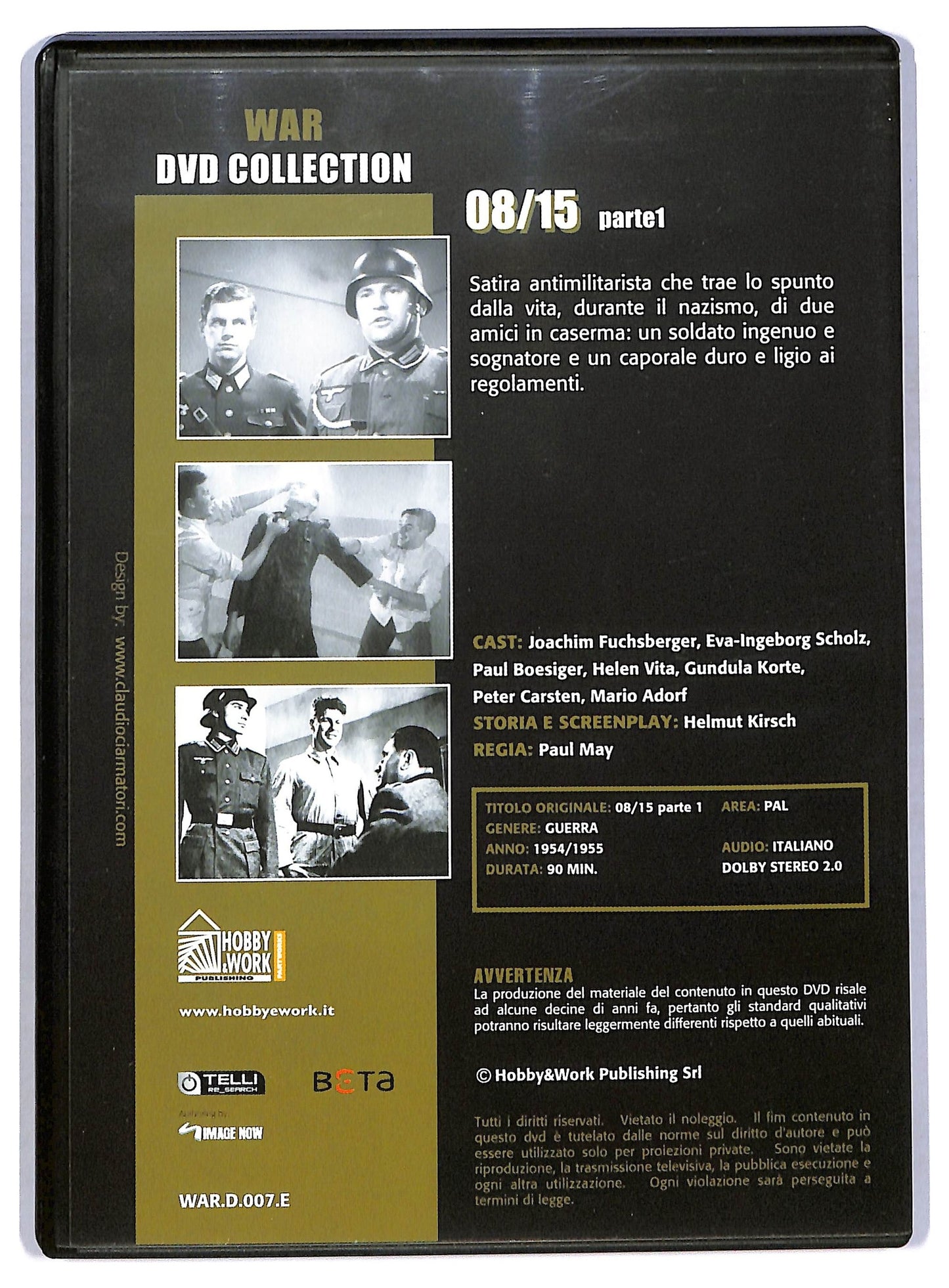 EBOND War DVD Collection - 0815 Parte 1 EDITORIALE DVD D779320