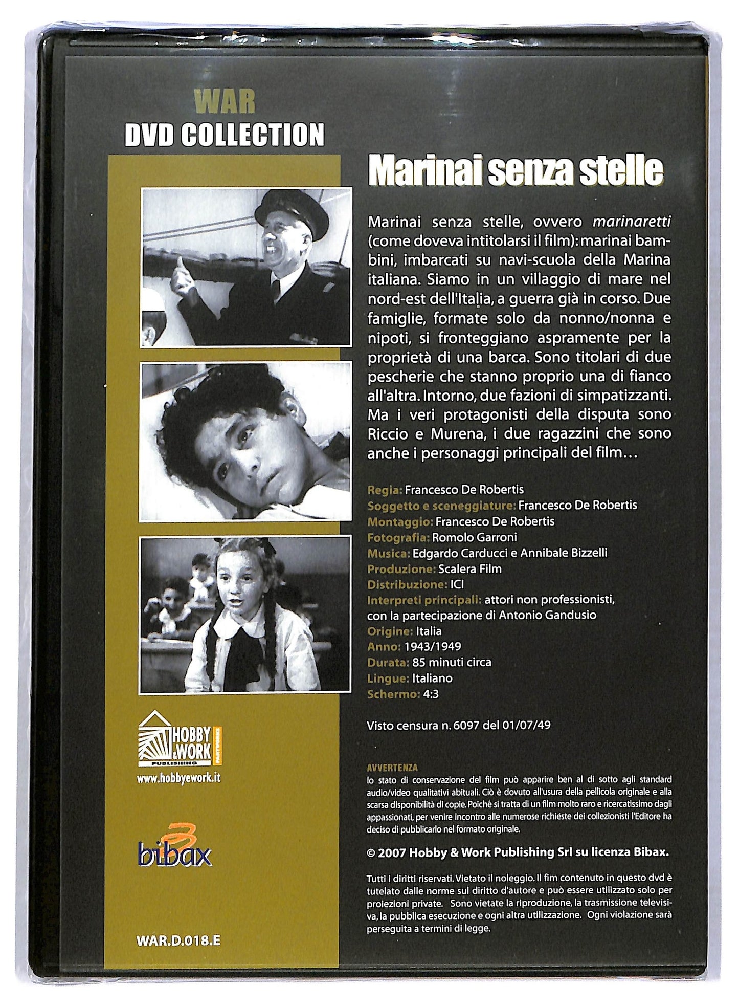 EBOND War DVD Collection - Marinai senza stelle EDITORIALE DVD D779326