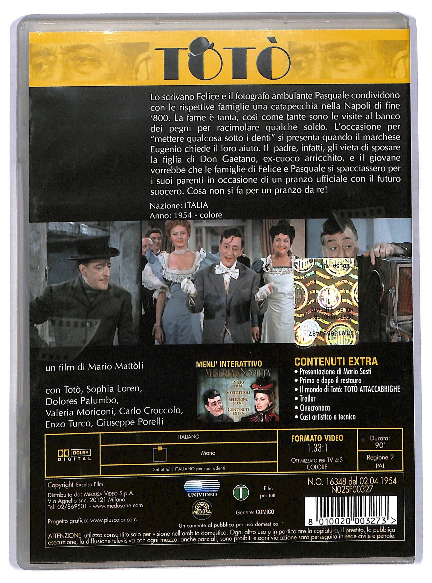 EBOND Toto - Miseria e Nobilta DVD D779330